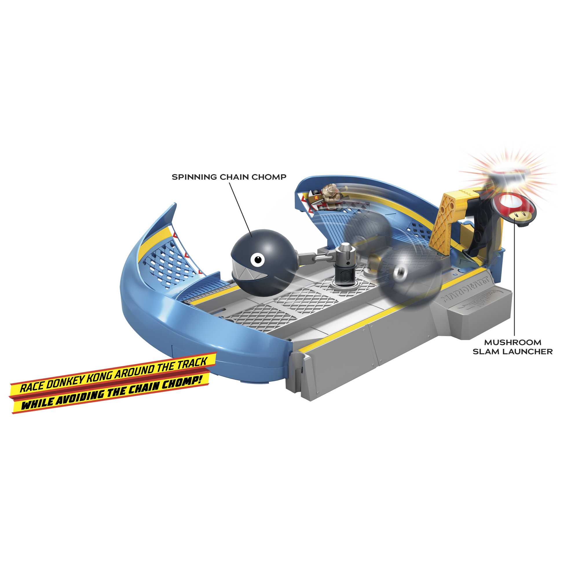 Hot Wheels Mariokart Chain Chomp Track Set - Image 4