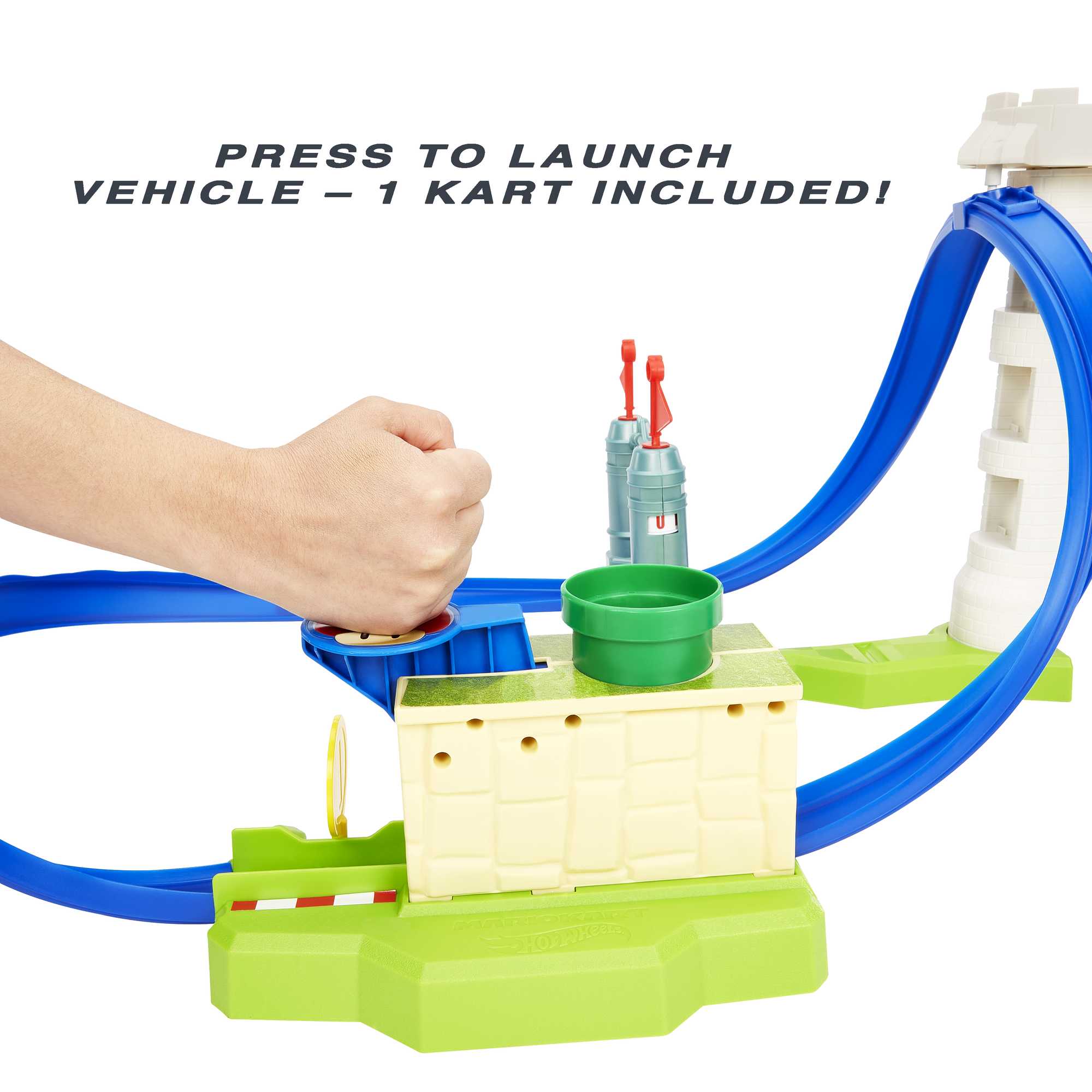 Hot Wheels Mariokart Circuit Slam Track Set - Image 3