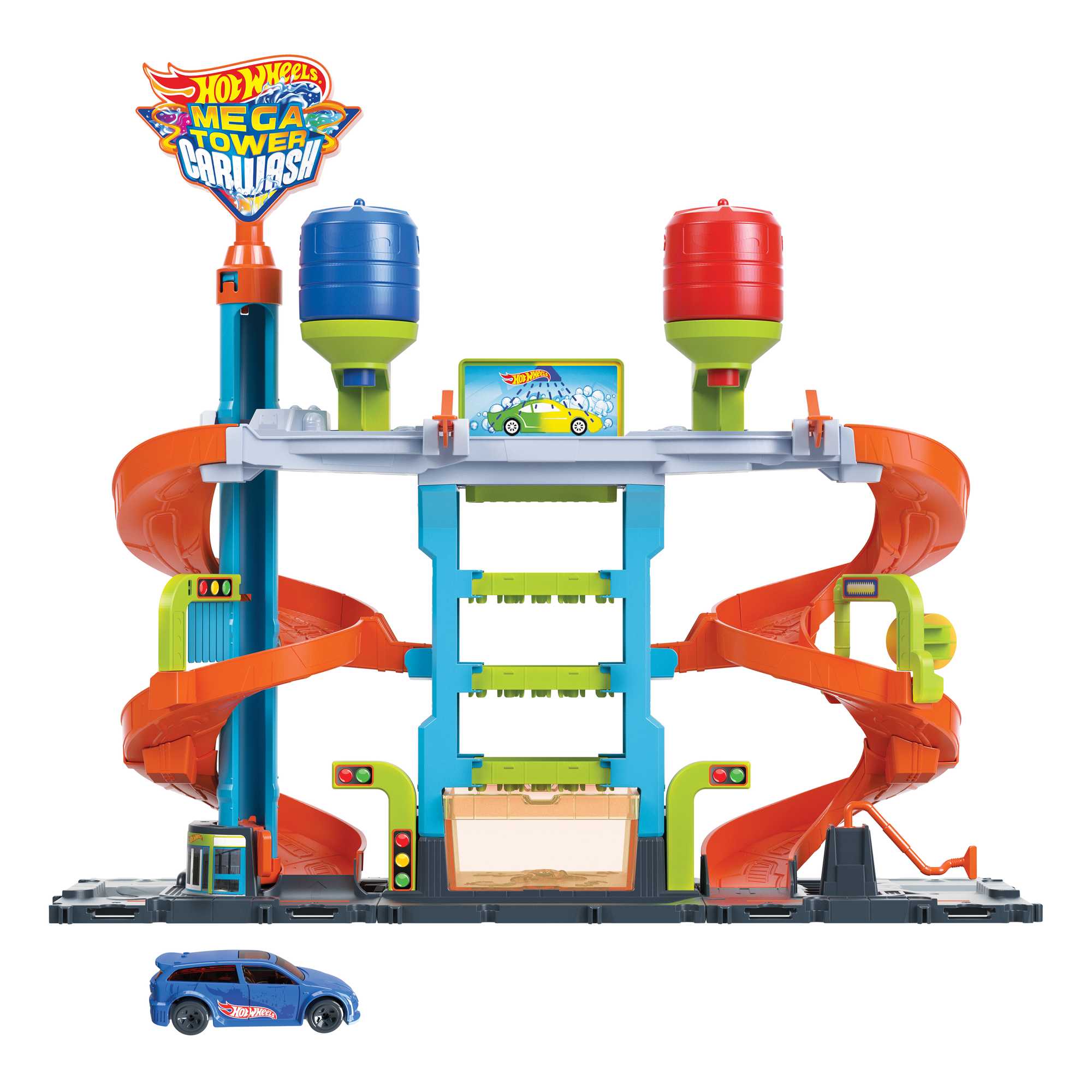 Hot Wheels Mega Araba Yıkama Kulesi