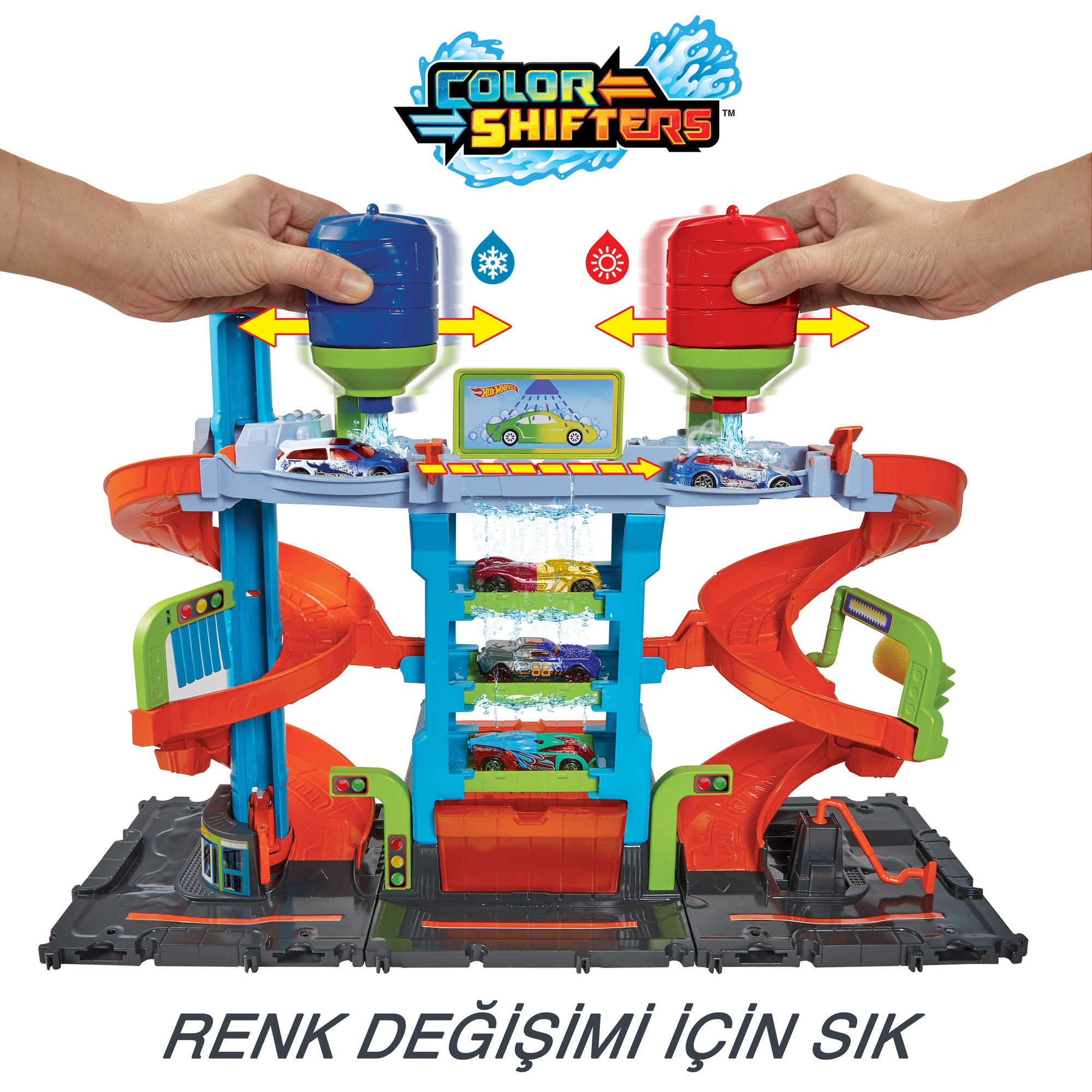 Hot Wheels Mega Araba Yıkama Kulesi - Image 4