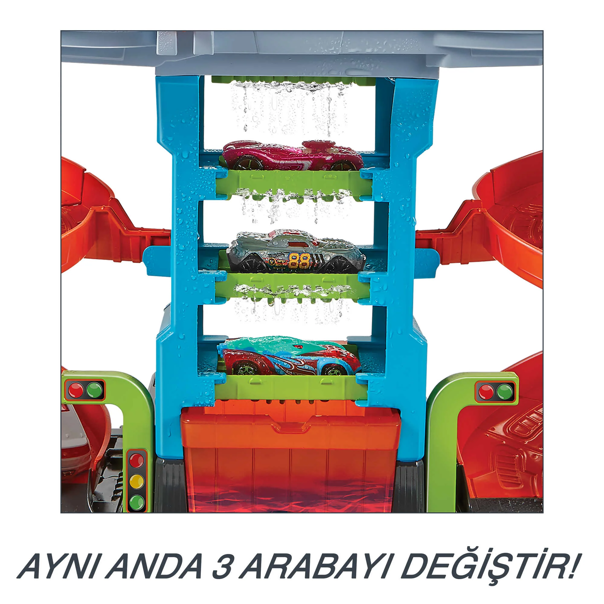 Hot Wheels Mega Araba Yıkama Kulesi - Image 5