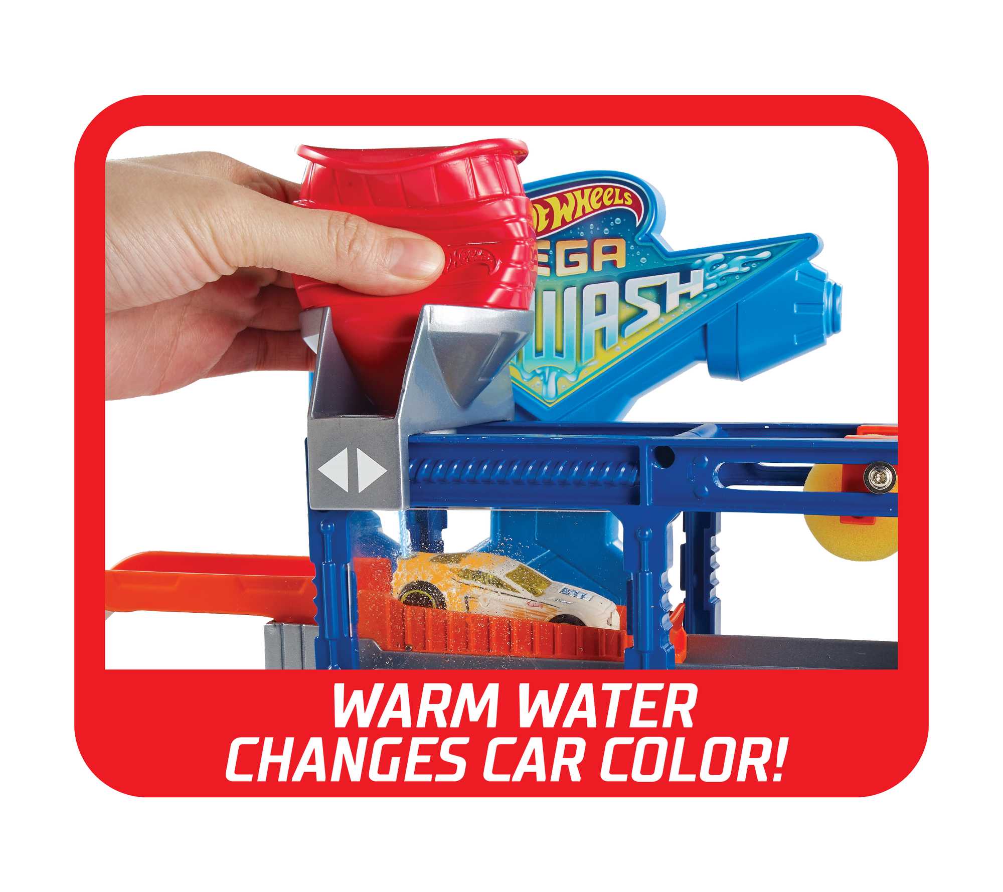 Hot Wheels Mega Car Wash Playset - Image 5