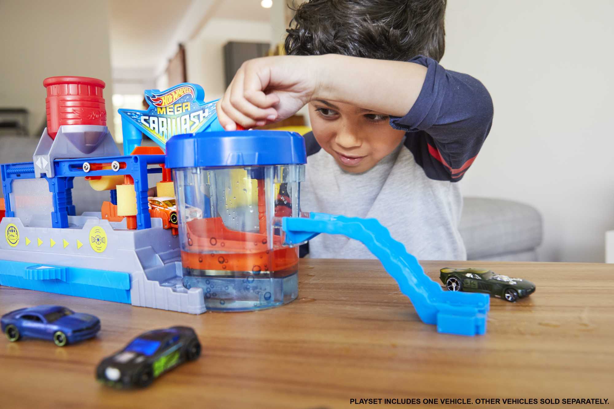Hot Wheels Mega Car Wash Playset - Image 3