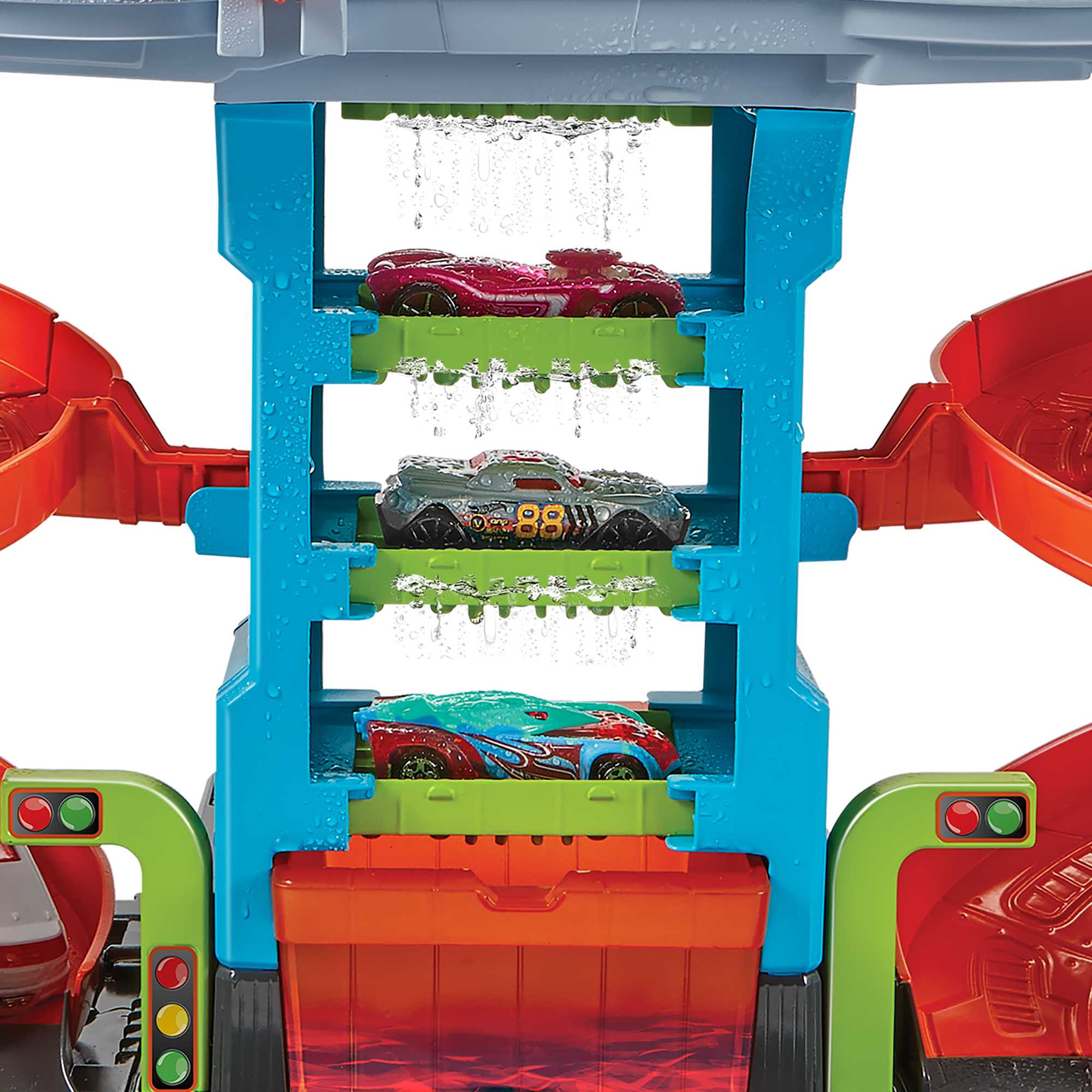 Hot Wheels MEGA Πλυντήριο Χρωμοκεραυνών Με 1 Αυτοκινητάκι Χρωμοκεραυνό, Παιχνίδι Για Παιδιά - Image 4