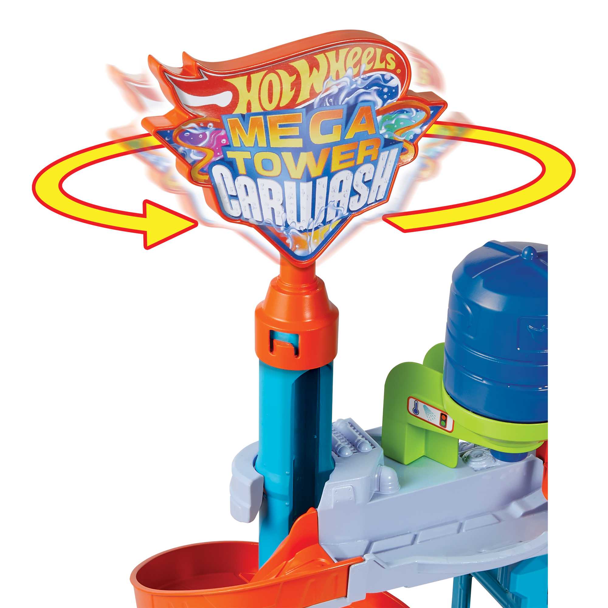 Hot Wheels MEGA Πλυντήριο Χρωμοκεραυνών Με 1 Αυτοκινητάκι Χρωμοκεραυνό, Παιχνίδι Για Παιδιά - Image 5
