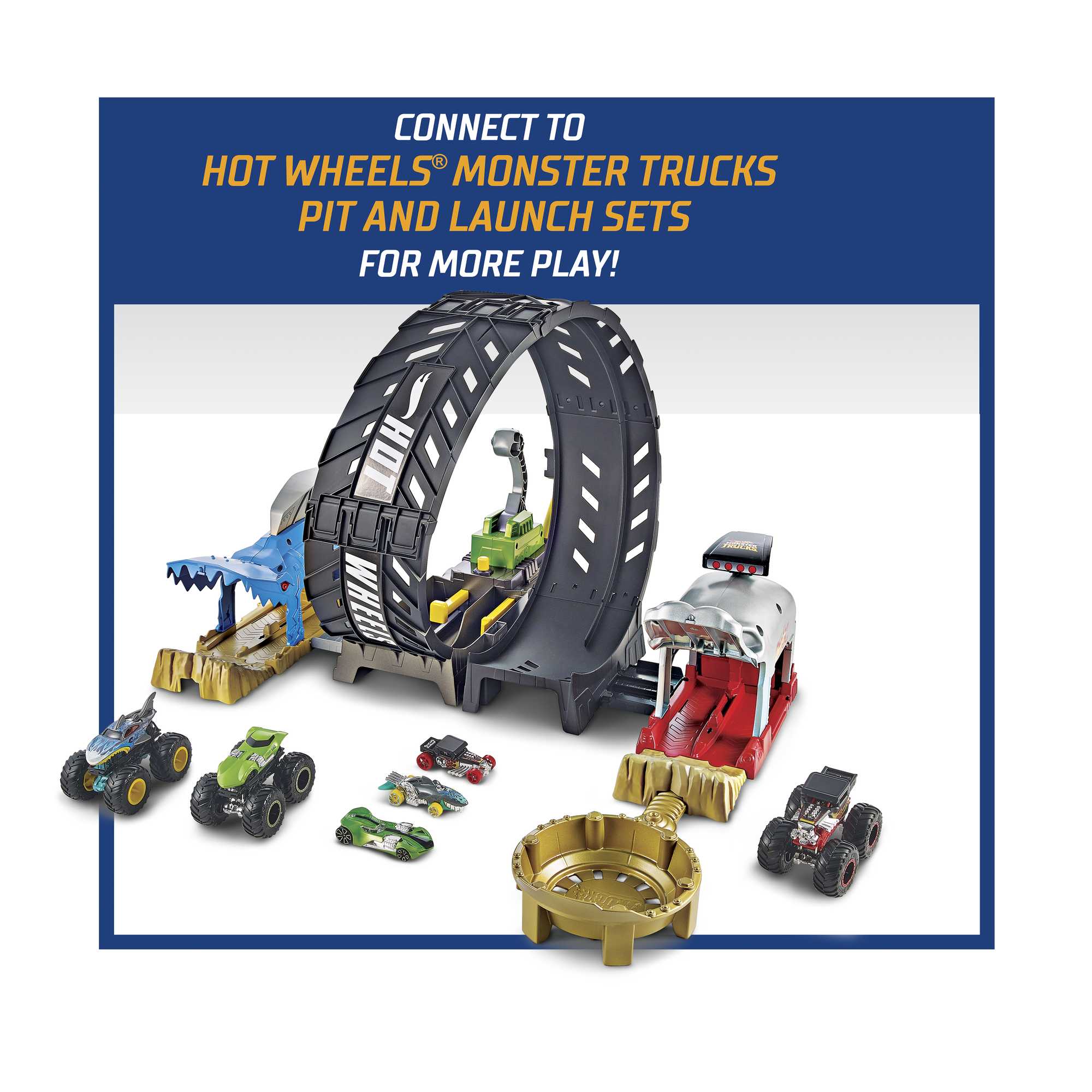 Hot Wheels Monster Truck  Epic Loop Challenge Playset - Image 4