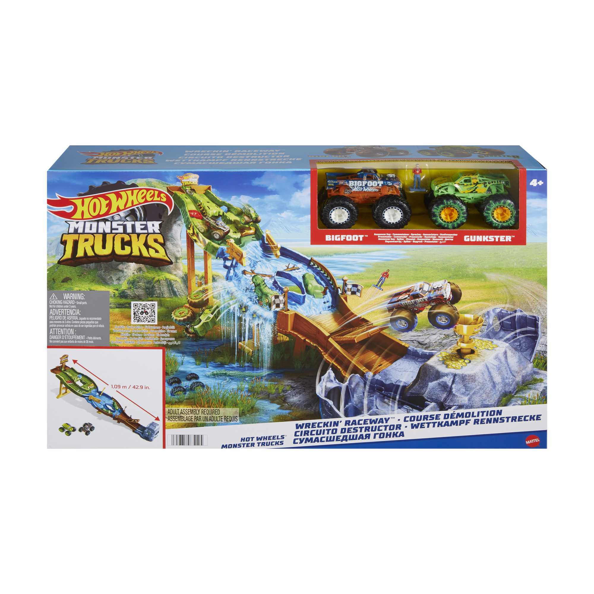 Hot Wheels Monster Truck Rennstrecke Spielset - Image 6