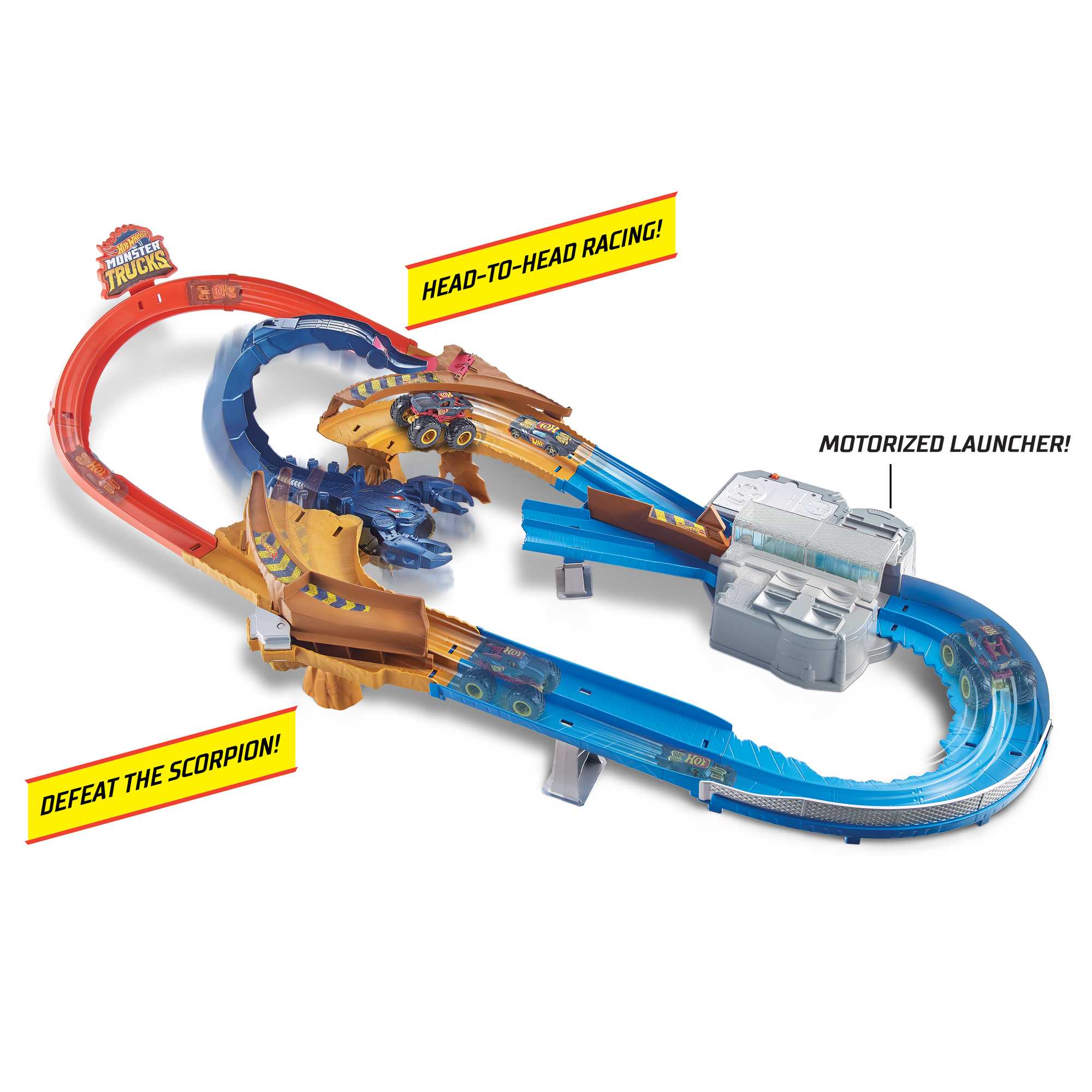 Hot Wheels Monster Truck Scorpion Sting Raceway - Image 2