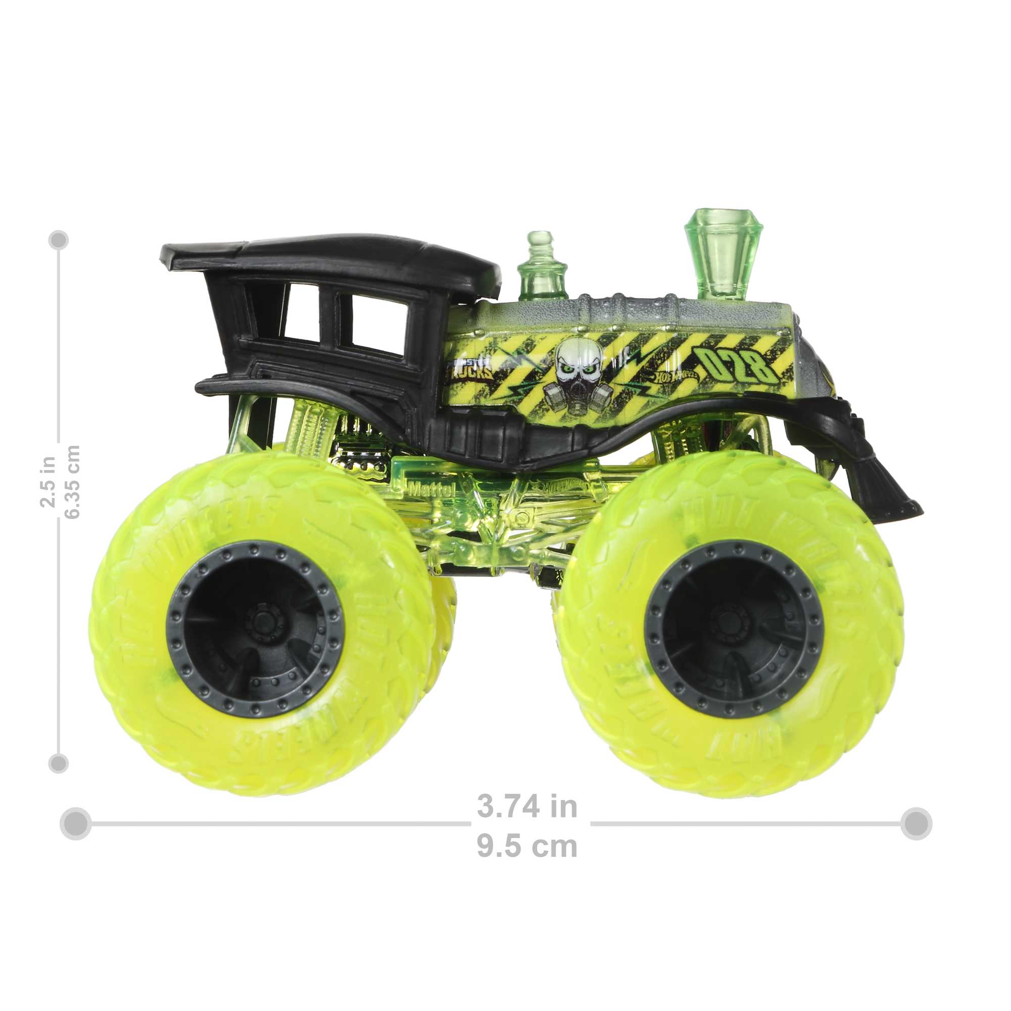 Hot Wheels Monster Trucks, 1:64 Scale Die-Cast Toy - Image 3