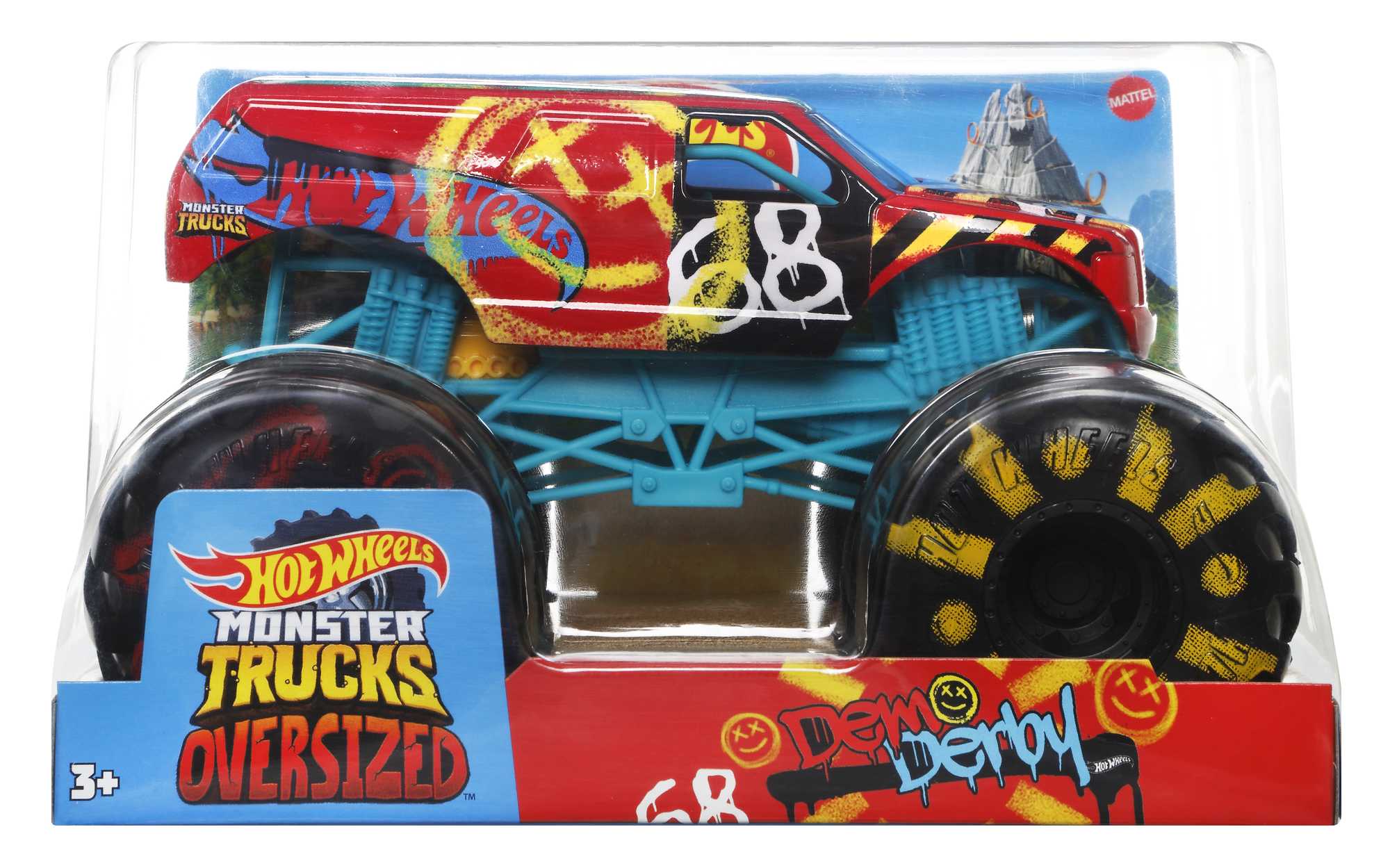 Hot Wheels Monster Trucks 1:24 HW Demo Derby - Image 5