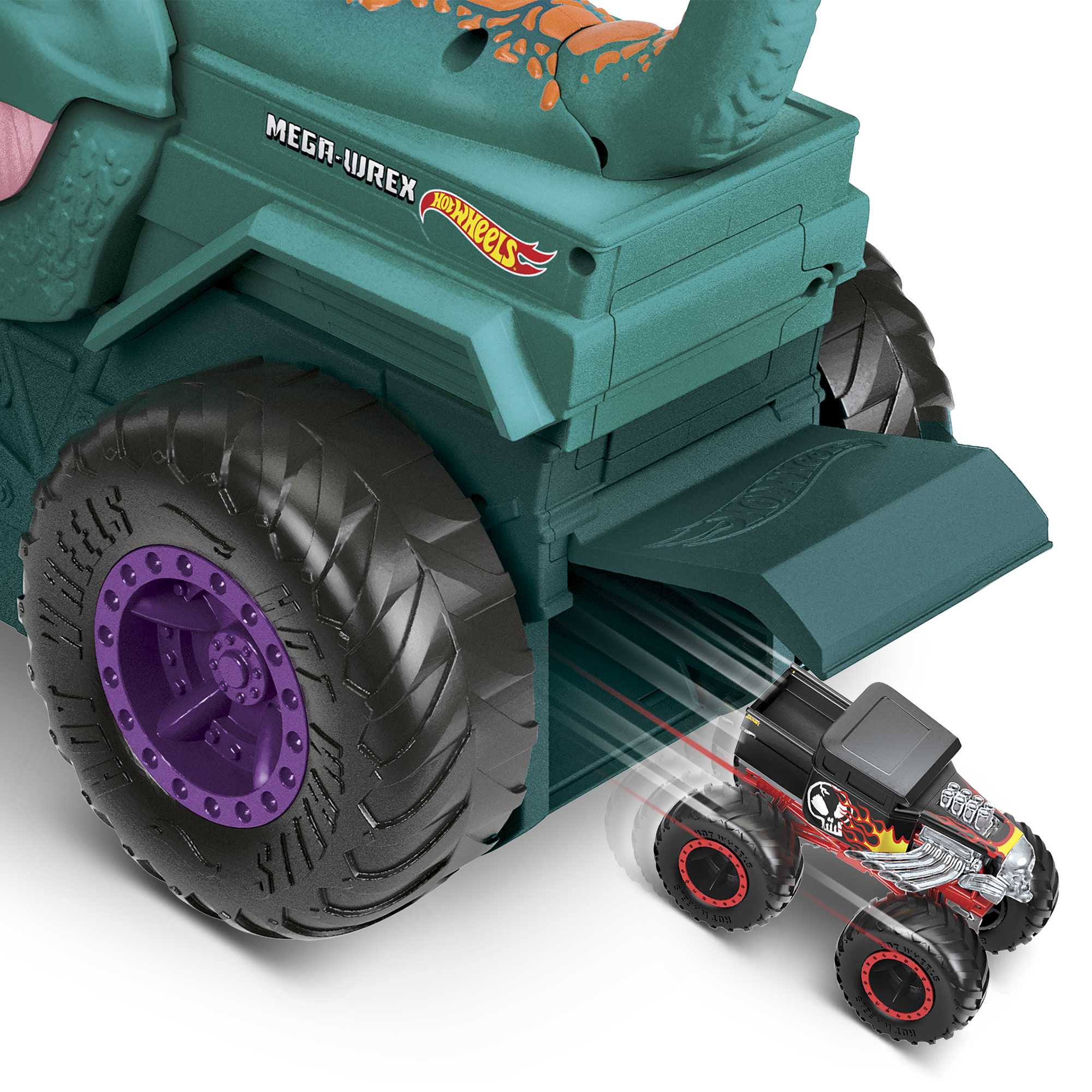 Hot Wheels® Monster Trucks Araba Yiyen Mega Wrex - Image 4