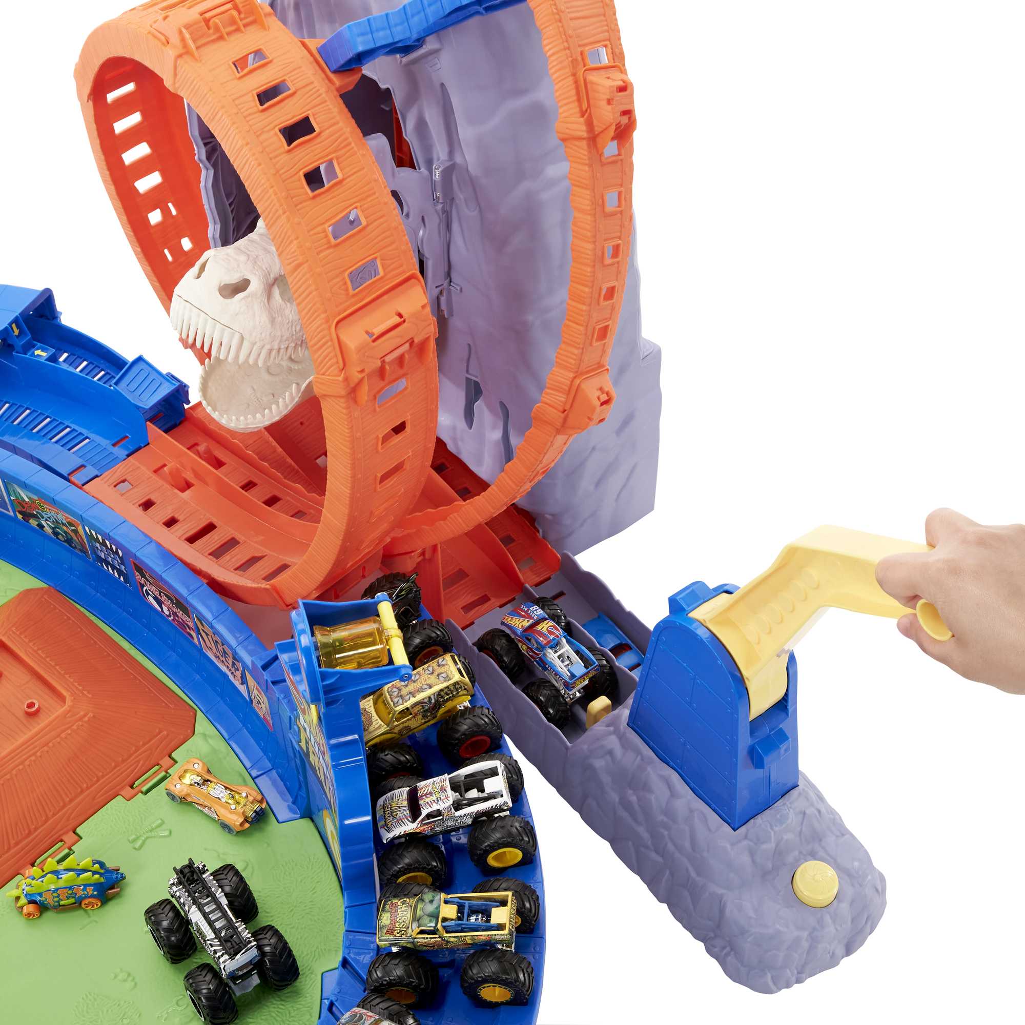 Hot Wheels Monster Trucks Arena Vulcano - Image 3