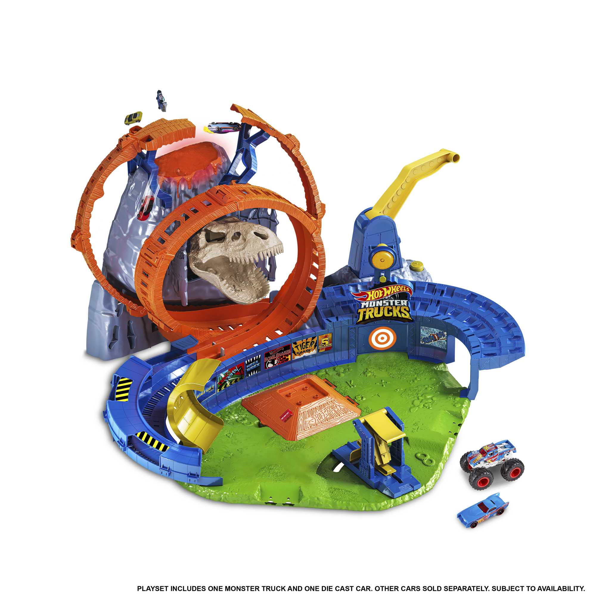 Hot Wheels Monster Trucks Arena Vulcano - Image 4