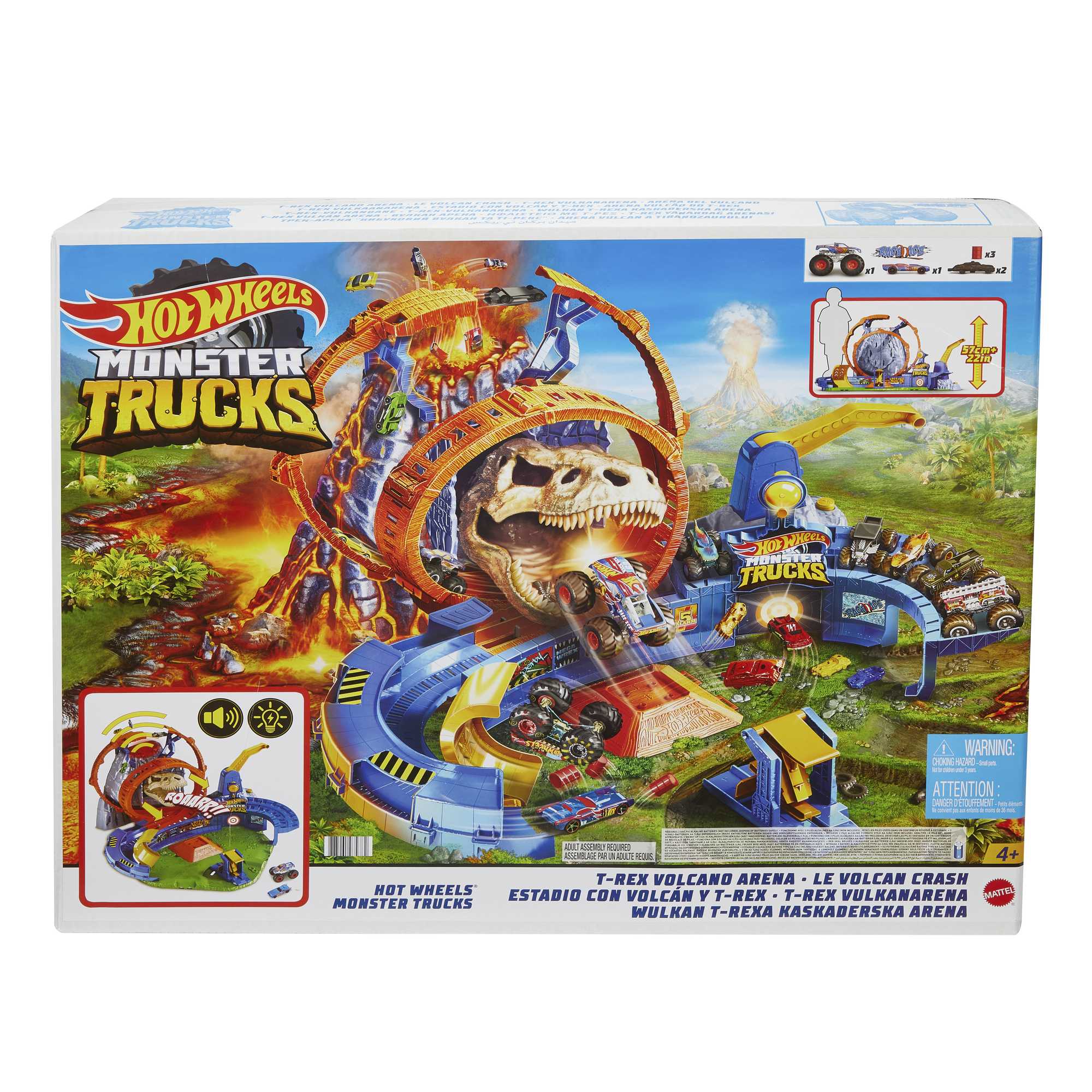 Hot Wheels Monster Trucks Arena Vulcano - Image 6