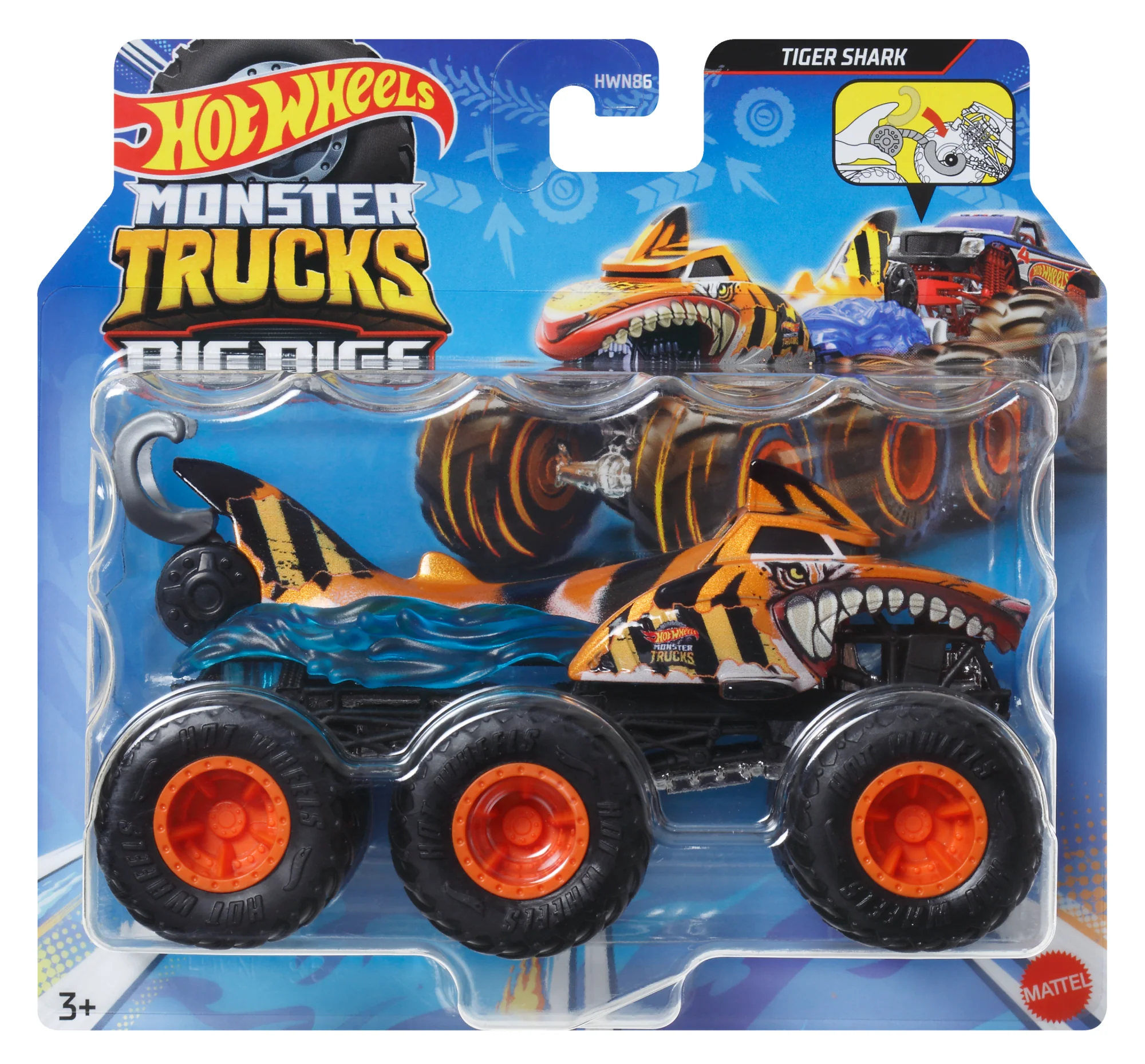 Hot Wheels Monster Trucks-Assortiment De Gros Engins À L’Échelle 1/64 - Image 6