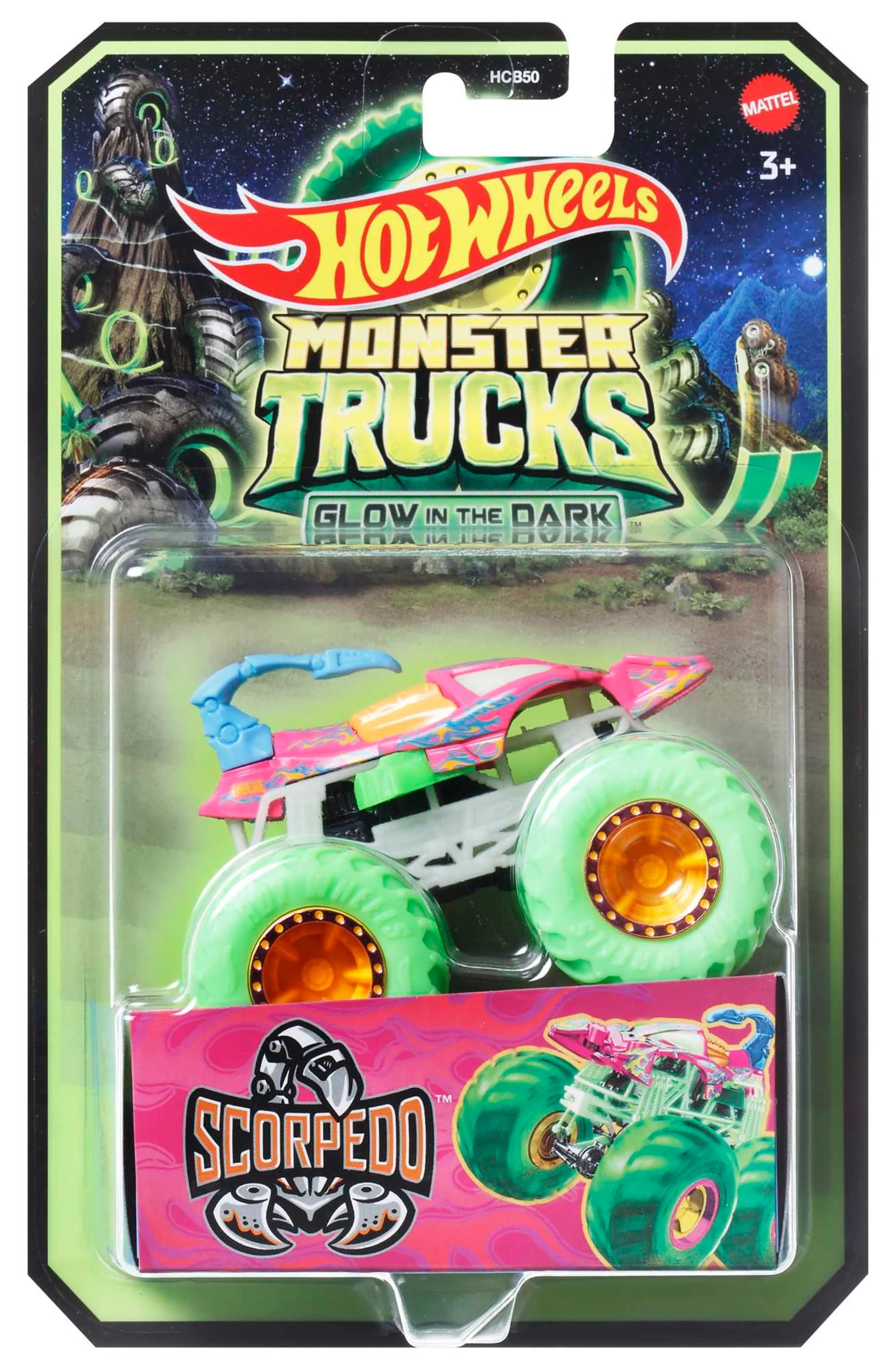 Hot Wheels - Assortiment Véhicules Monster Trucks Gid- Petite Voiture - 3 Ans Et + - Image 4