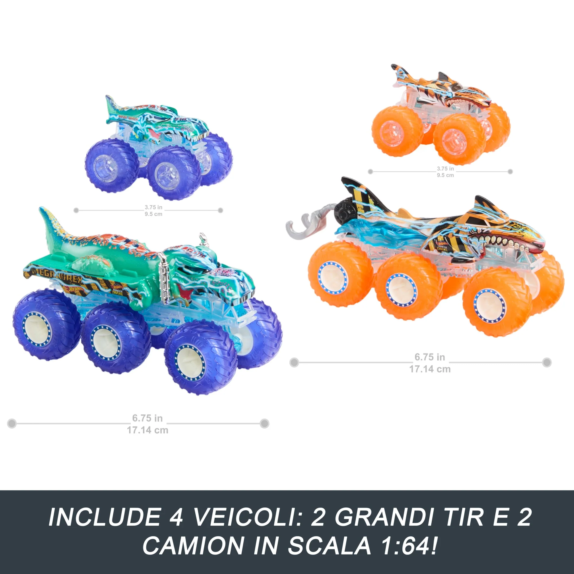 Hot Wheels Monster Trucks Camion Multipack - Image 3