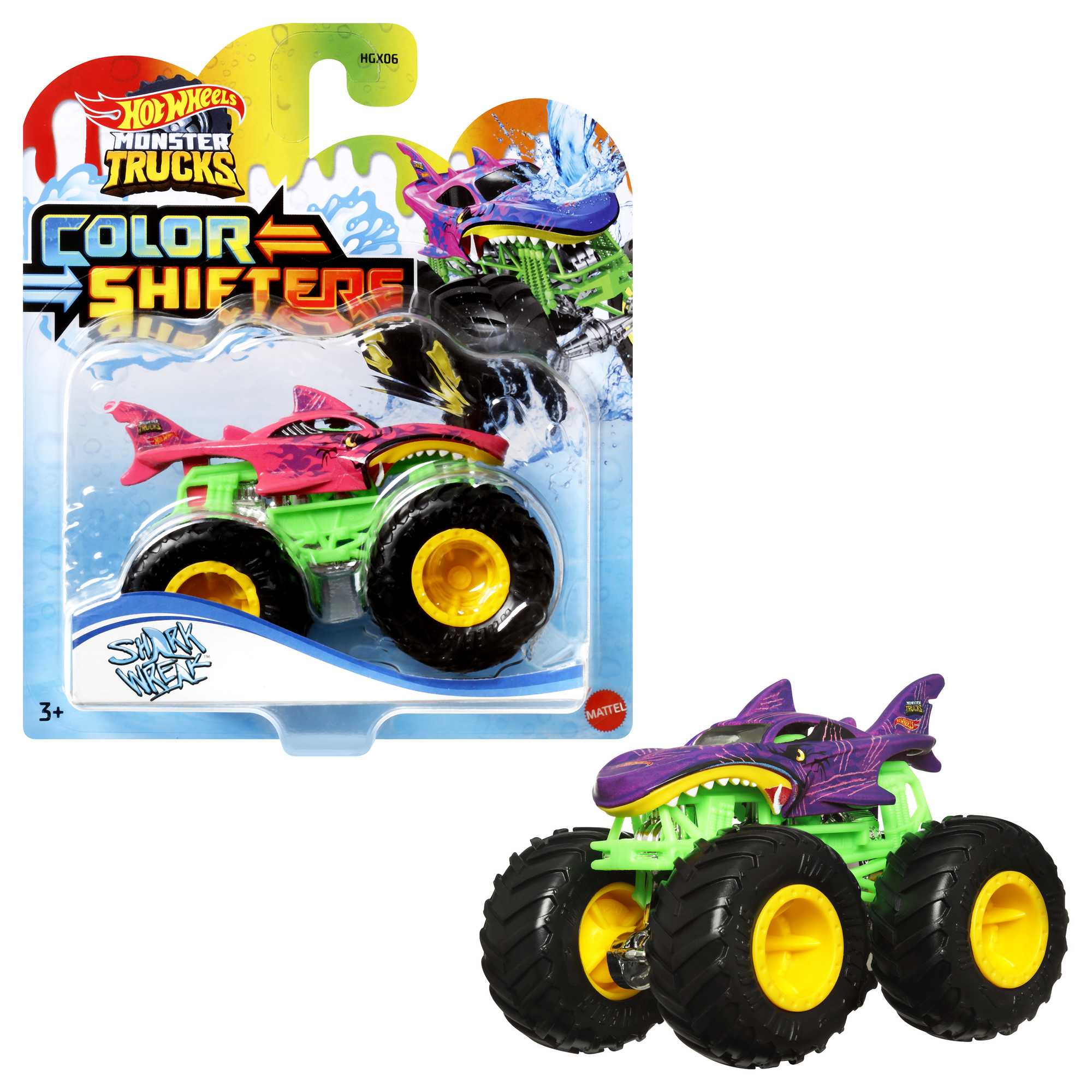 Hot Wheels Monster Trucks Color Shifter Coche Juguete Surtido +3 Años - Image 4