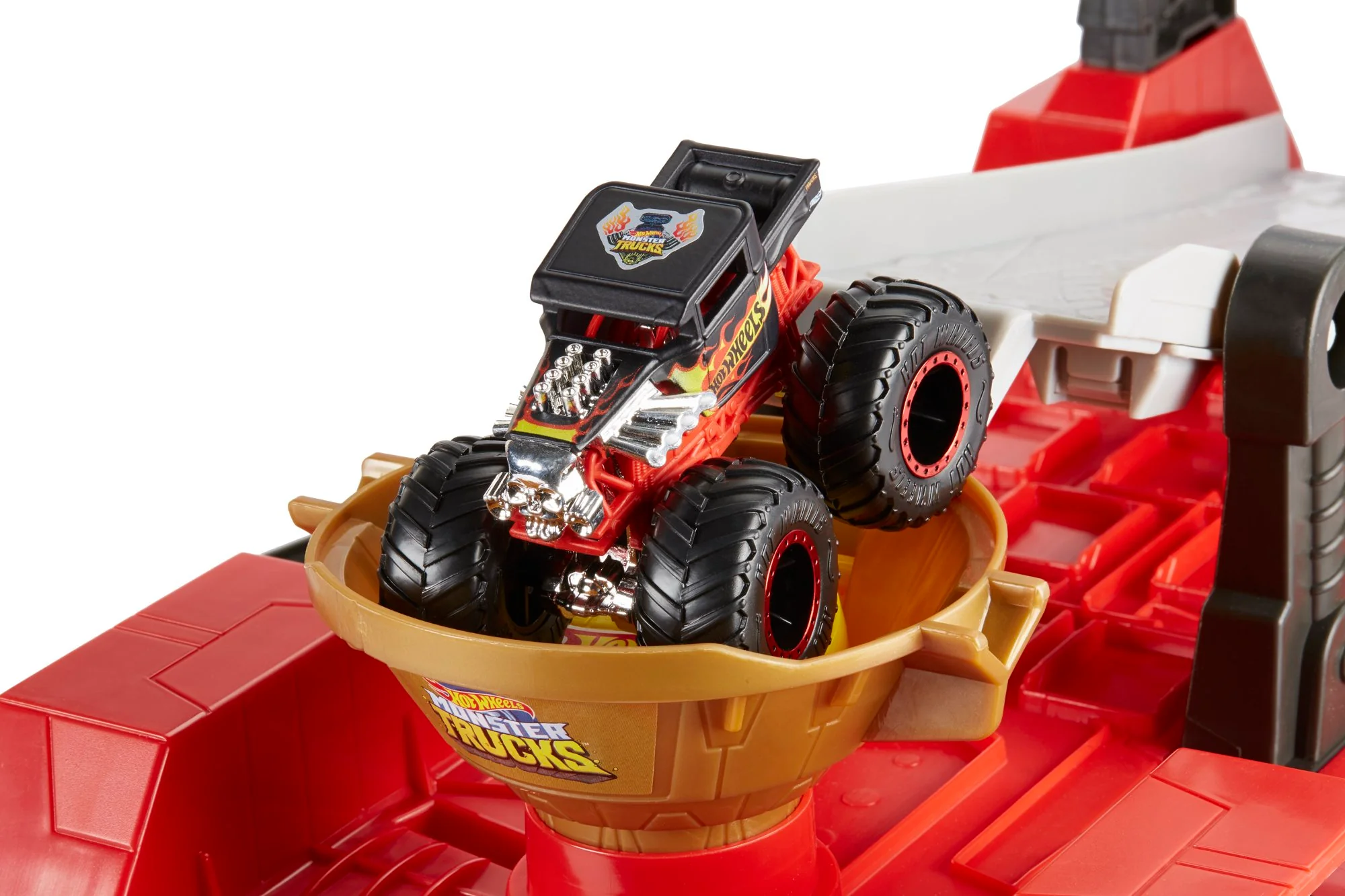 Hot Wheels – Monster Trucks – Coffret Camion Piste Géant - Image 4
