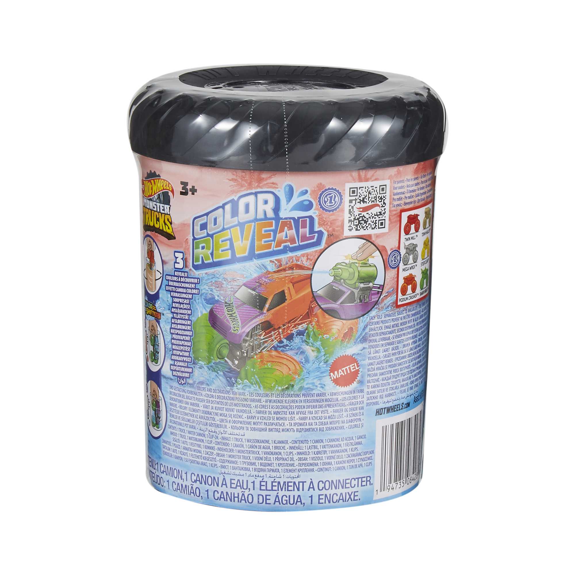 Hot Wheels Monster Trucks Color Reveal Truck - Image 7