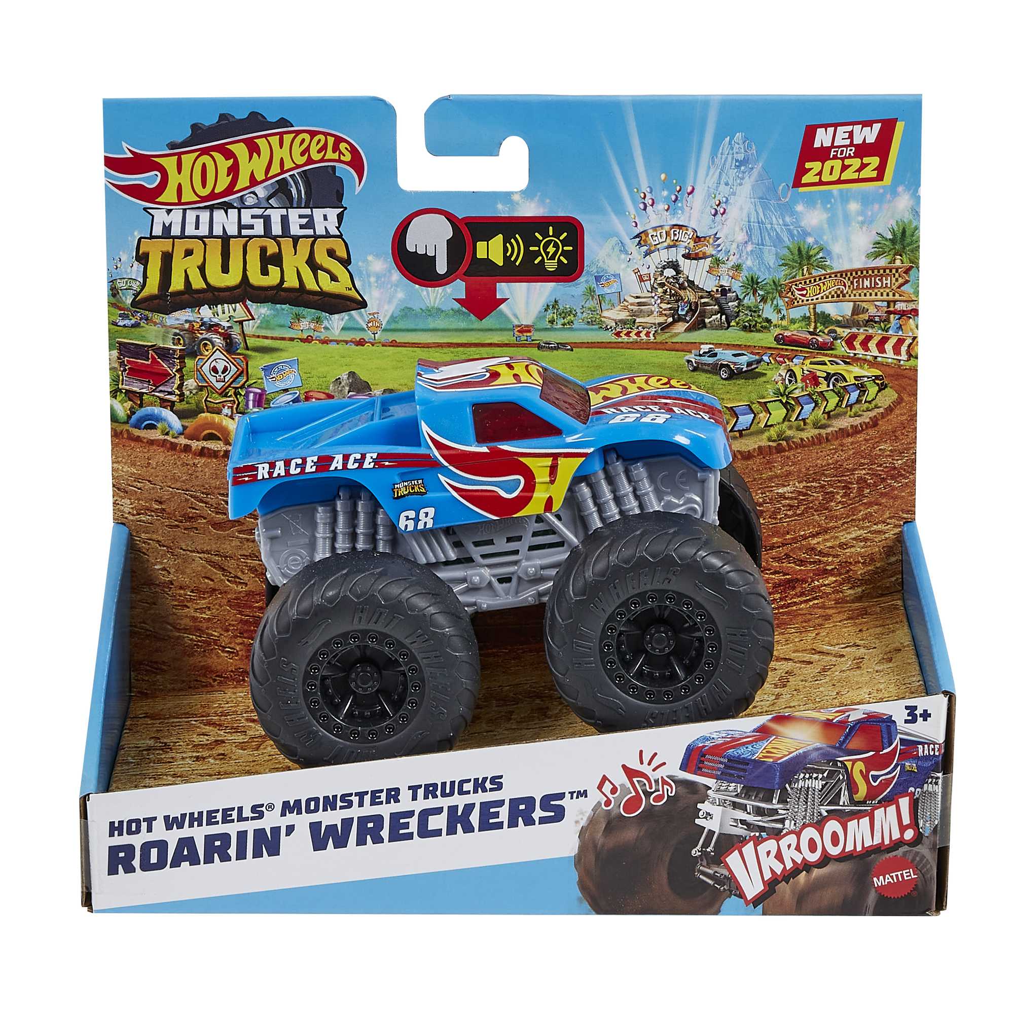 Hot Wheels Monster Trucks Demolitori Ruggenti Monster Truck Con Luci E Suoni - Image 5