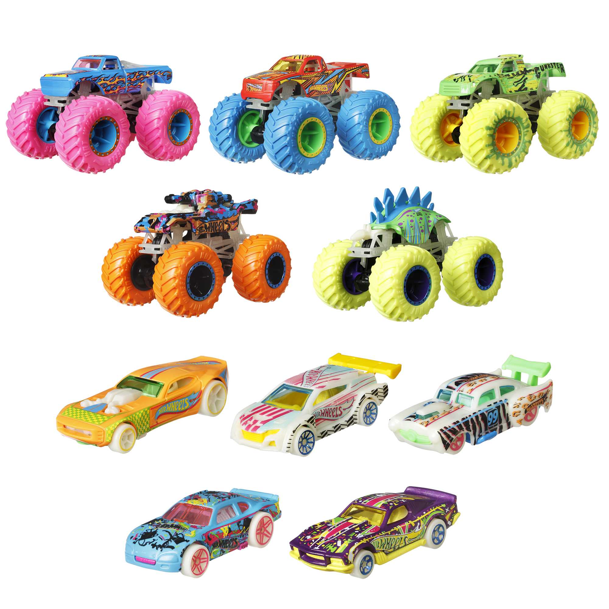 Hot Wheels Monster Trucks GITD Bundel - Image 2
