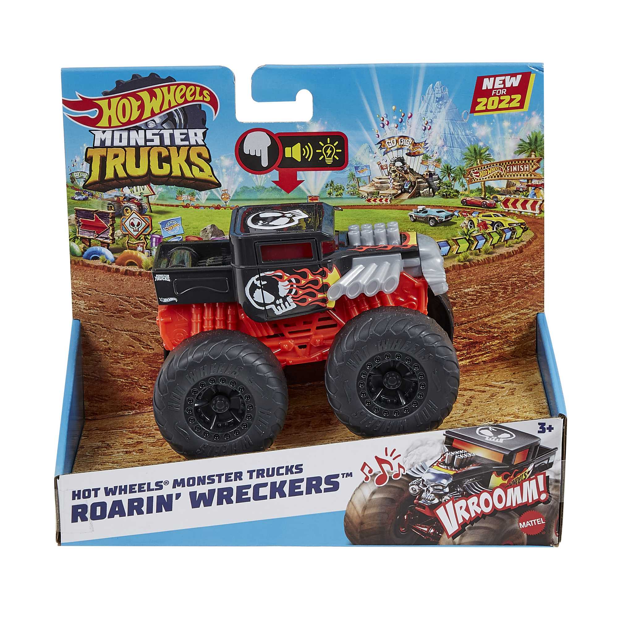 Hot Wheels® Monster Trucks Kükreyen Arabalar Serisi - Image 3