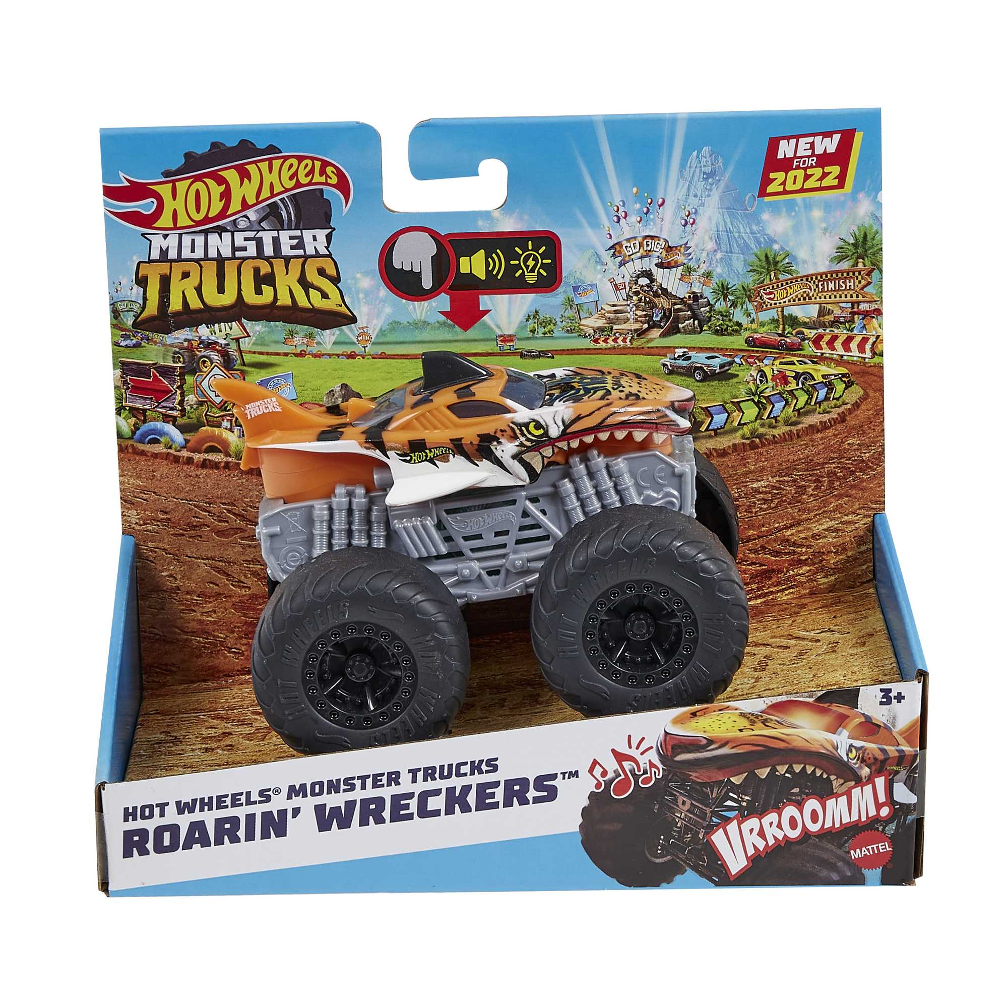 Hot Wheels® Monster Trucks Kükreyen Arabalar Serisi - Image 4