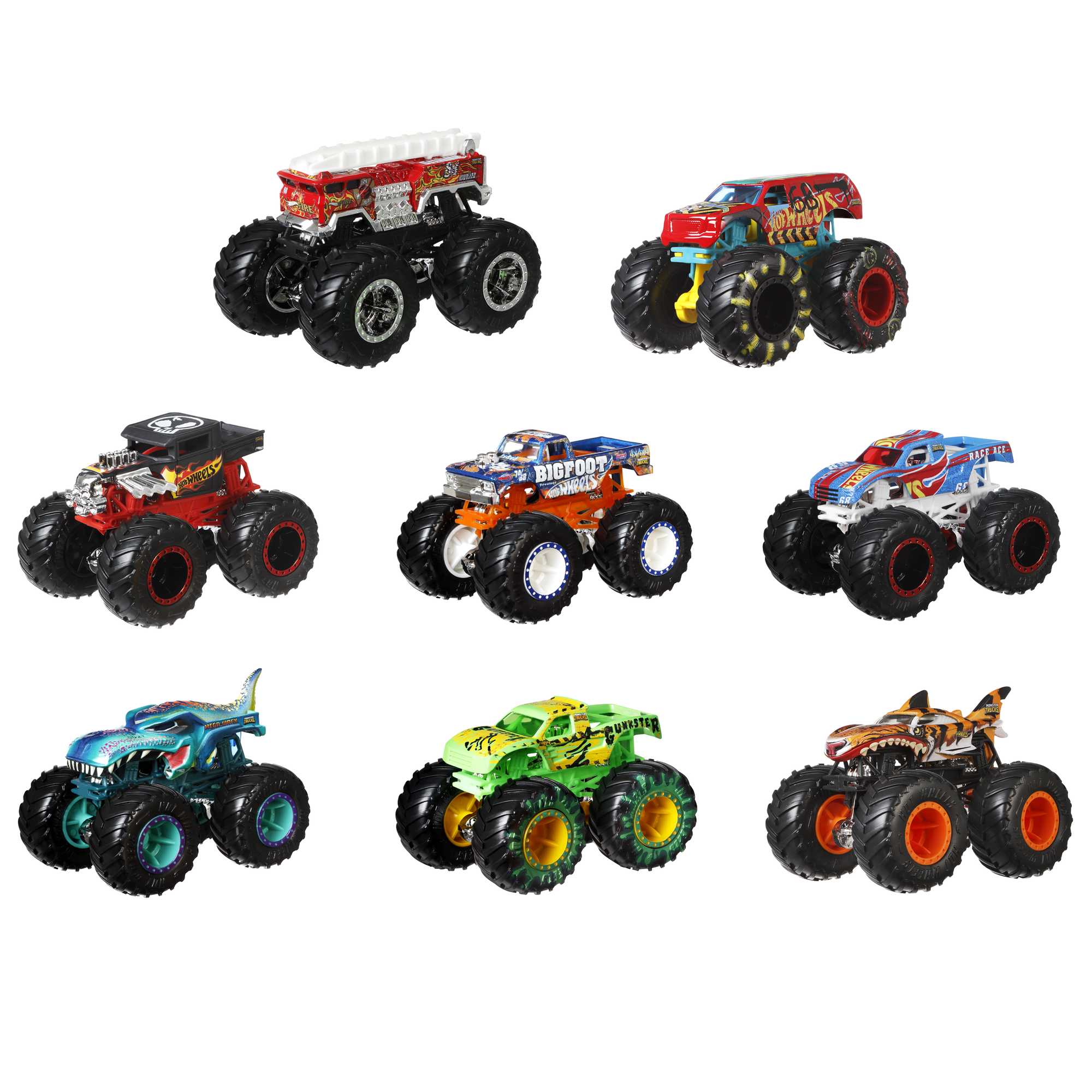 Hot Wheels Monster Trucks Live 8-Pack - Image 2