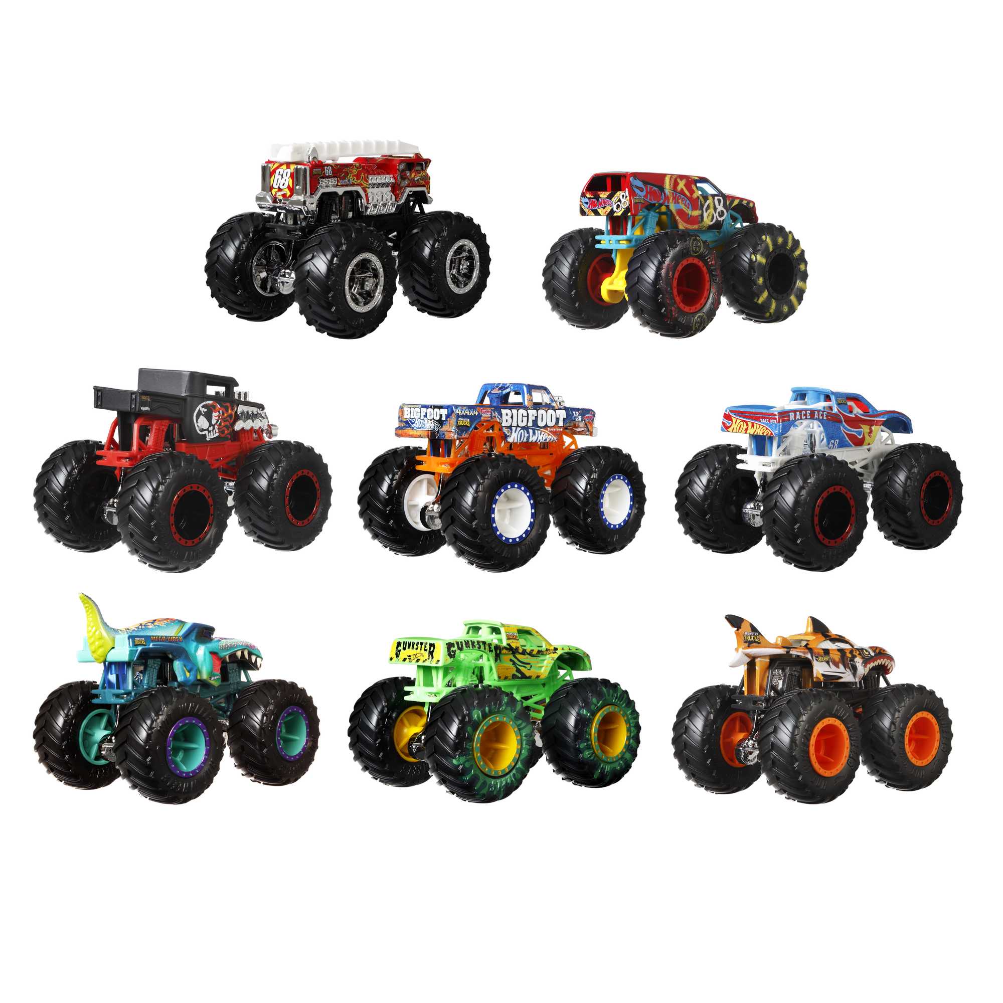 Hot Wheels Monster Trucks Live 8-Pack - Image 4