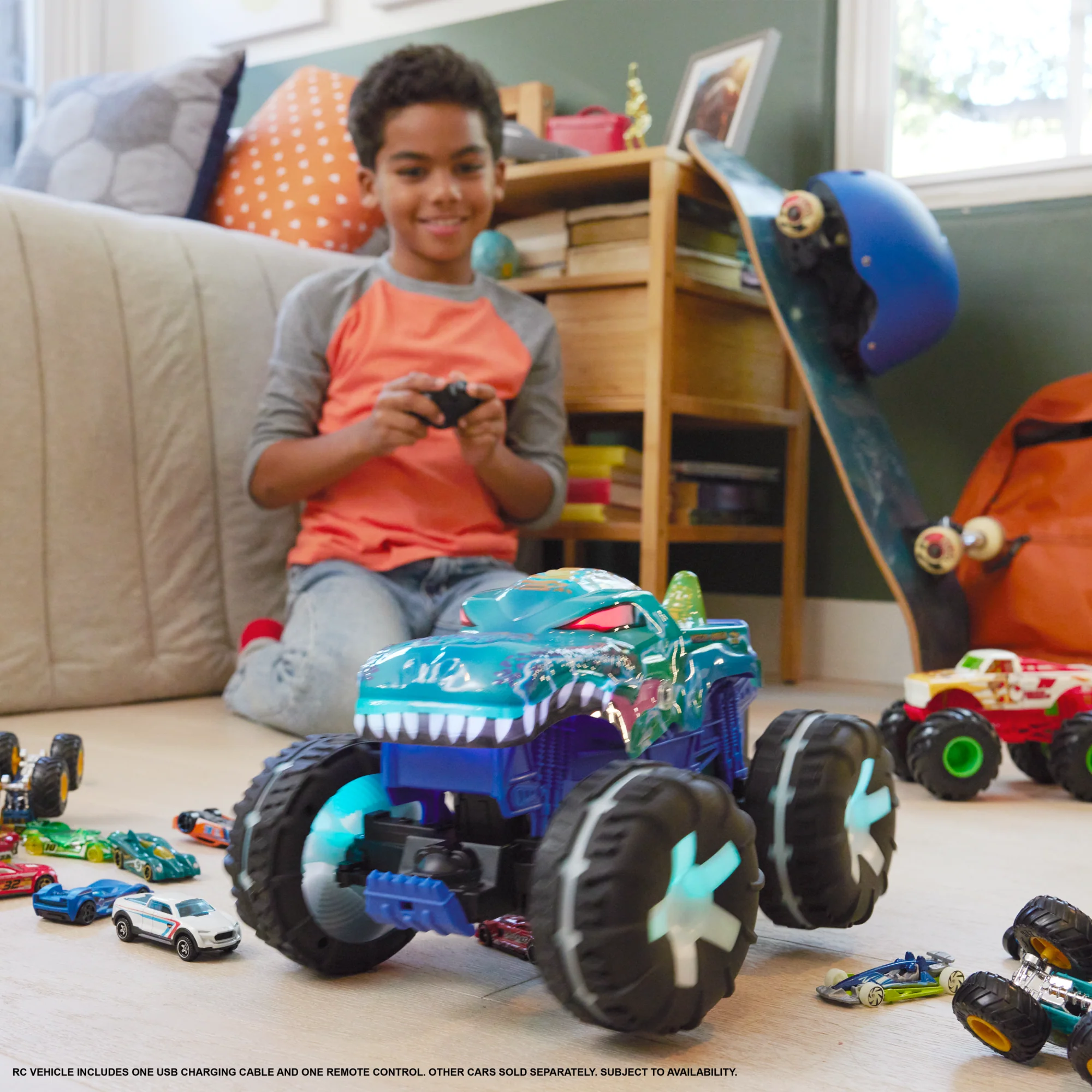 Hot Wheels Monster Trucks Mega-Wrex Rc Fahrzeug - Image 2