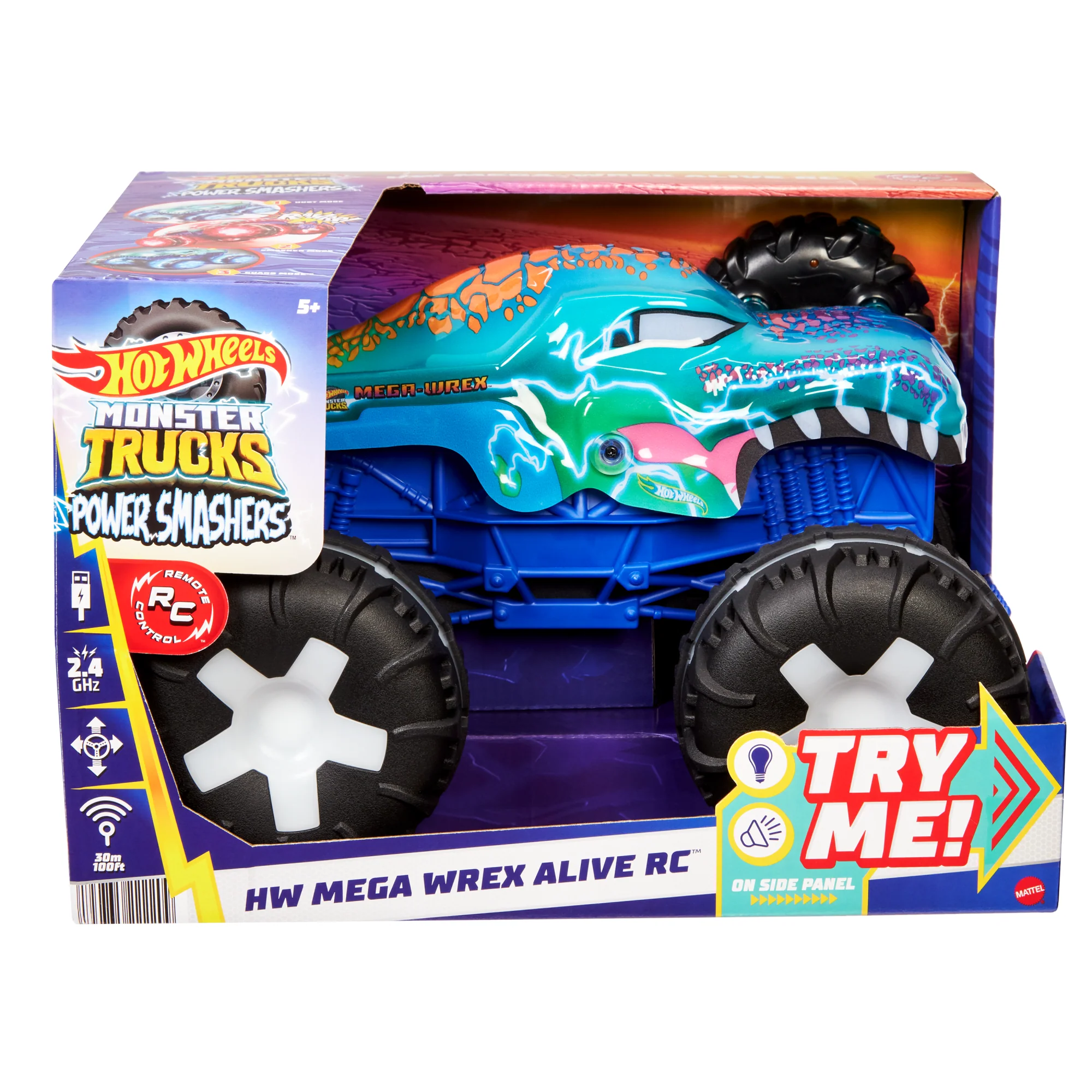 Hot Wheels Monster Trucks Mega-Wrex Rc Fahrzeug - Image 6