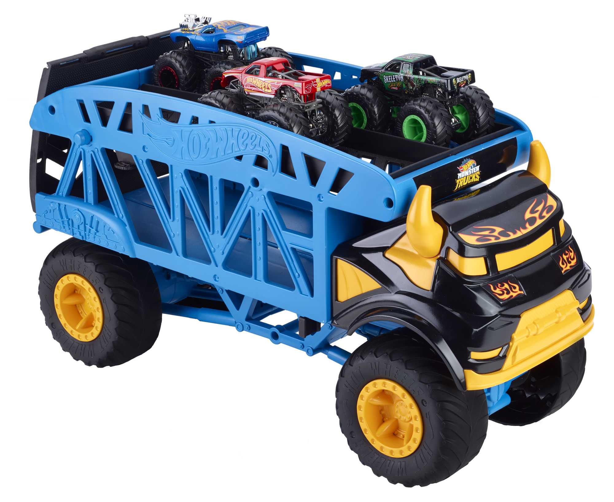 Hot Wheels Monster Trucks Monster Mover Inkl. 3 Monster Trucks - Image 3