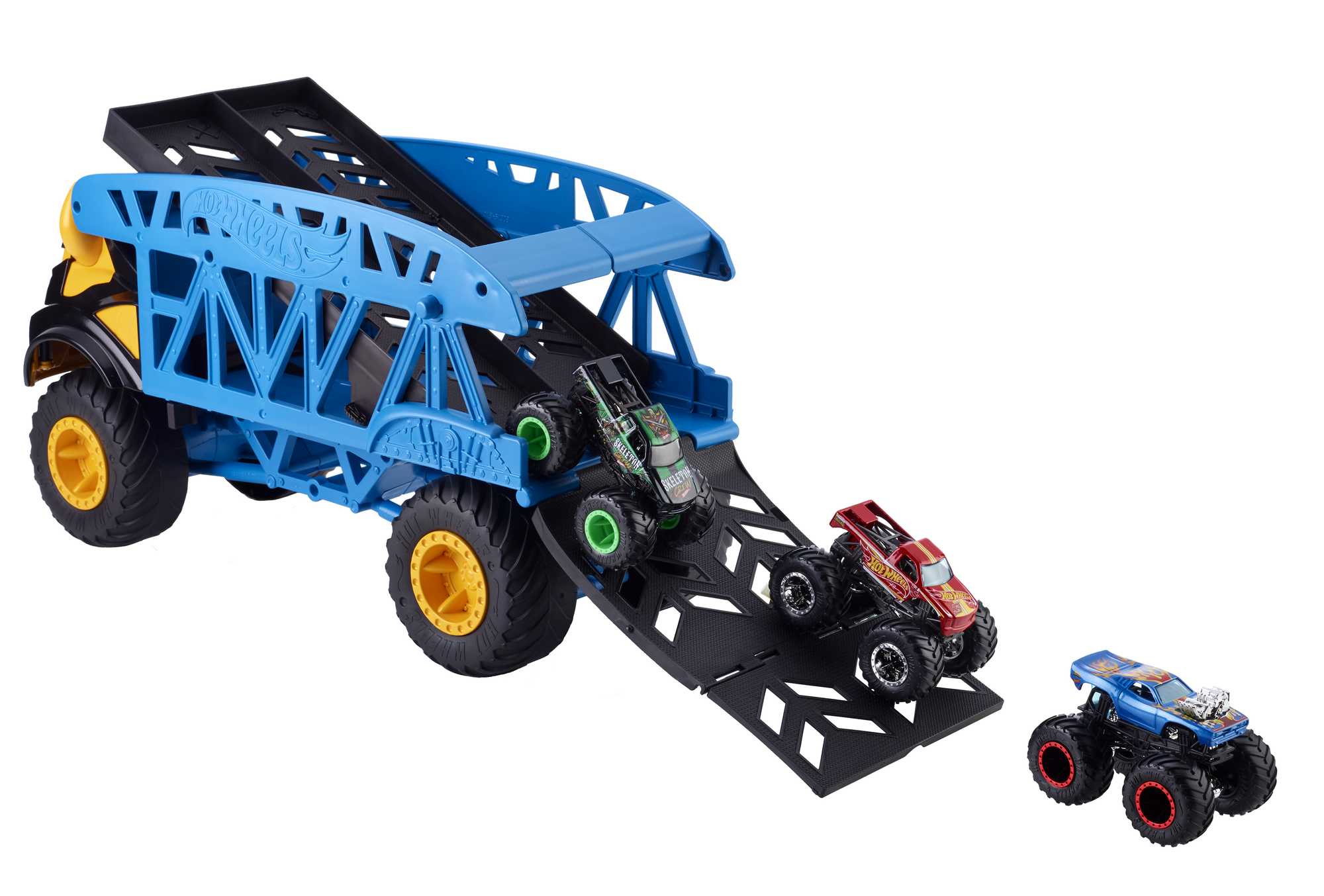 Hot Wheels Monster Trucks Monster Mover Inkl. 3 Monster Trucks - Image 5