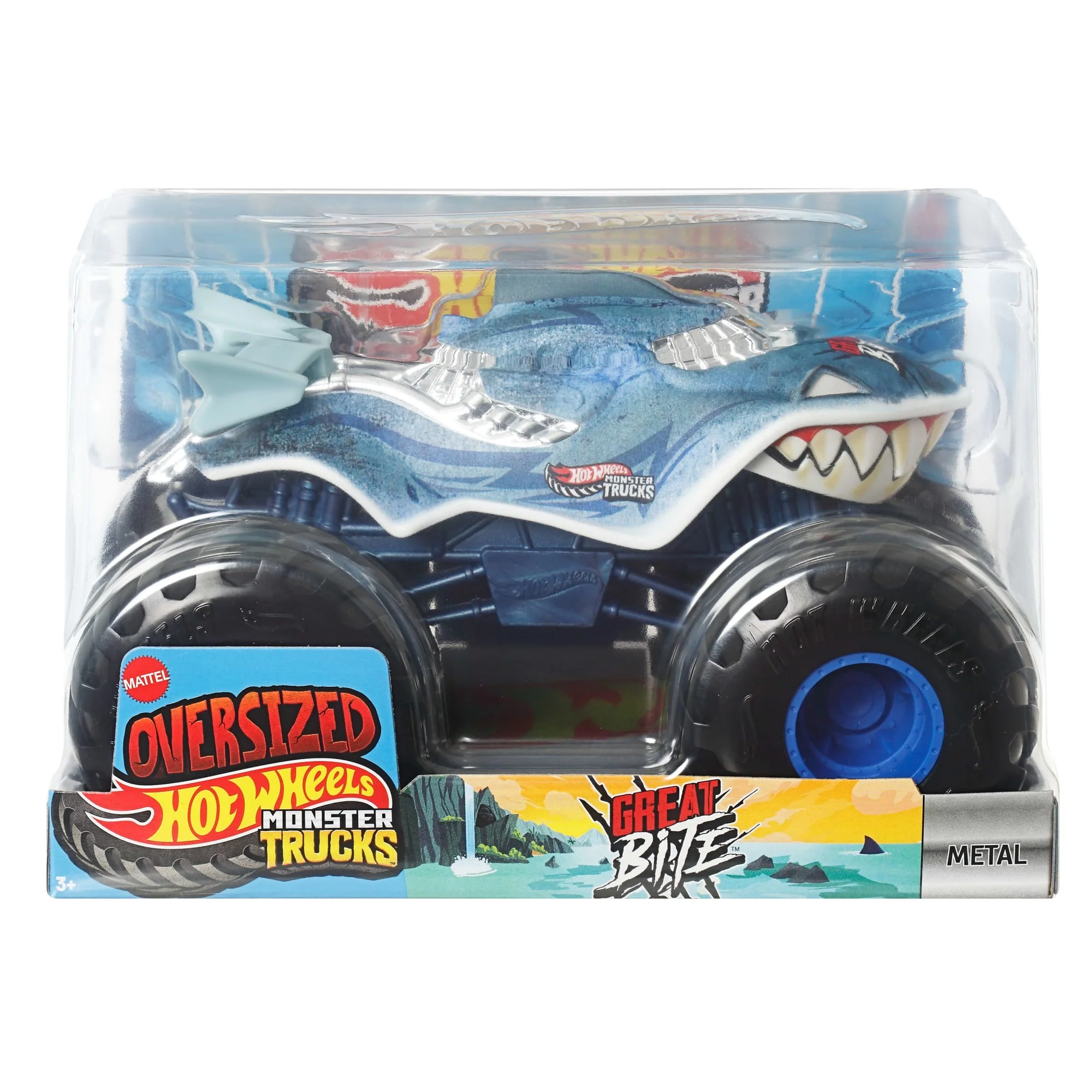 Hot Wheels Monster Trucks, Oversized Monster Truck in 1:24 Scale - Image 5