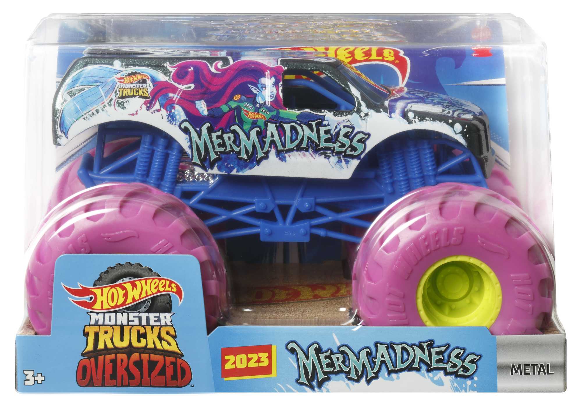 Hot Wheels Monster Trucks, Oversized Monster Truck in 1:24 Scale - Image 5