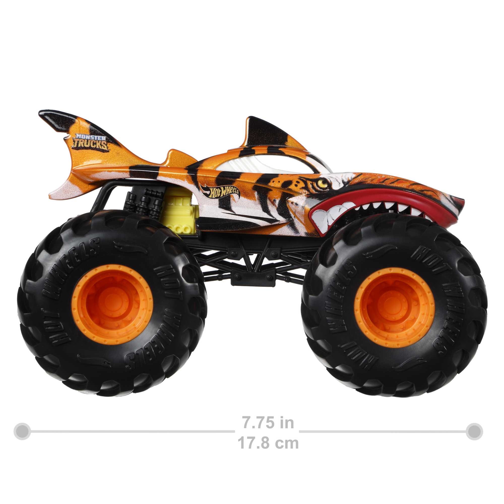 HOT WHEELS Monster Trucks Oversized Tiger Shark - Image 3