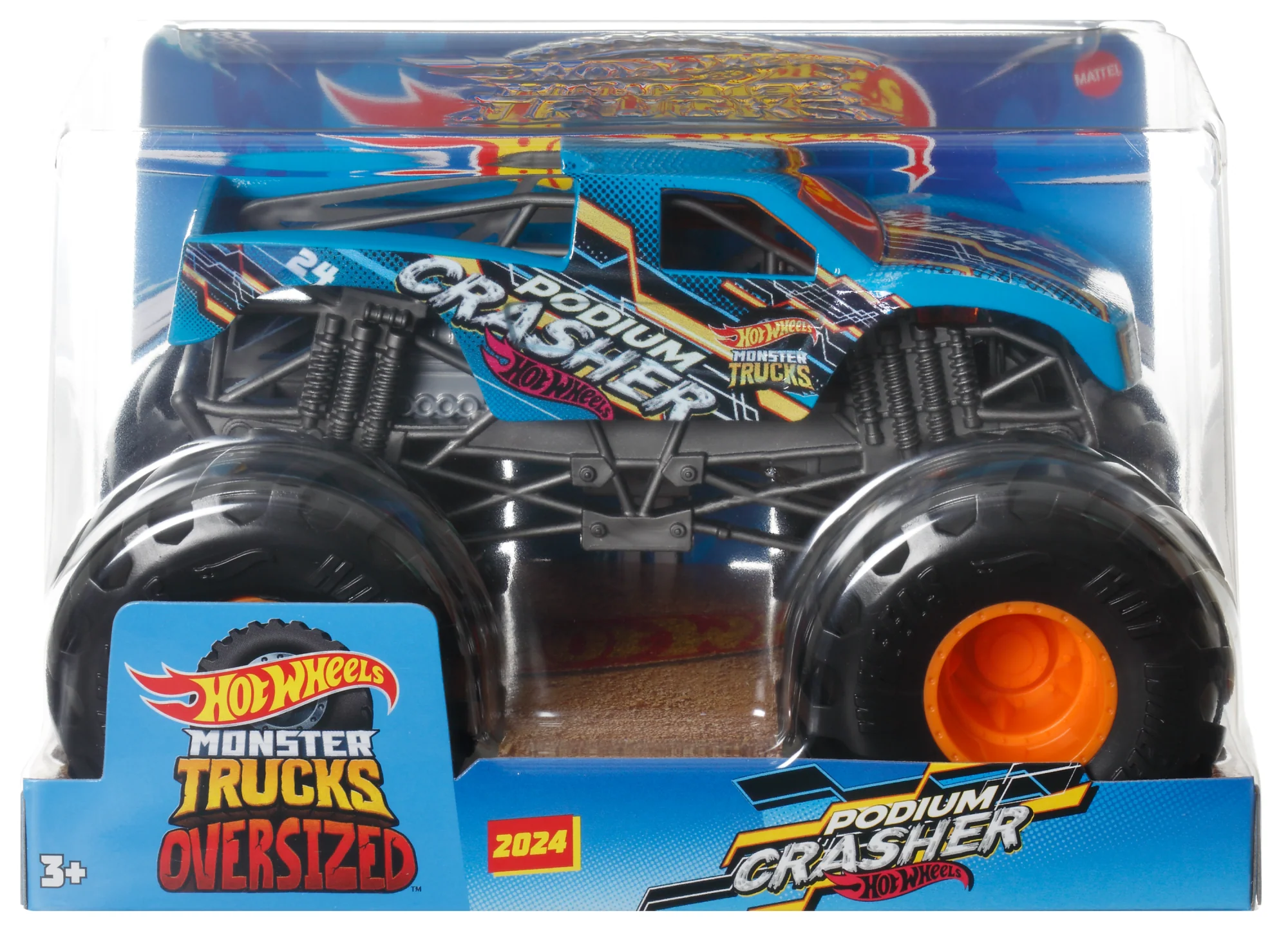 Hot Wheels Monster Trucks Pojazd 1:24 Asortyment - Image 4