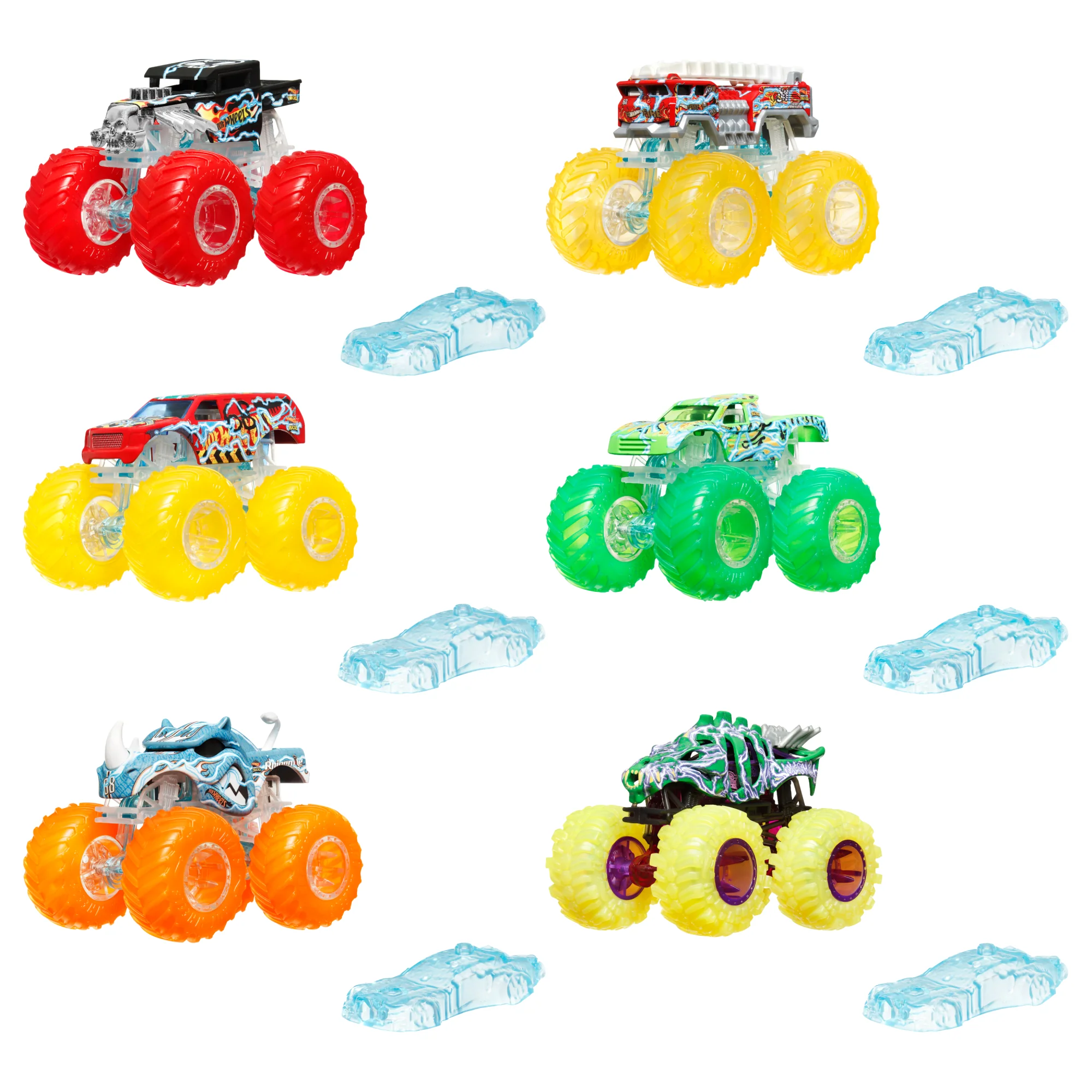 Hot Wheels Monster Trucks Power Smashers 1:64 Ölçekli Metal Oyuncak Araç (Stiller Çeşitlilik Gösterebilir.) - Image 6