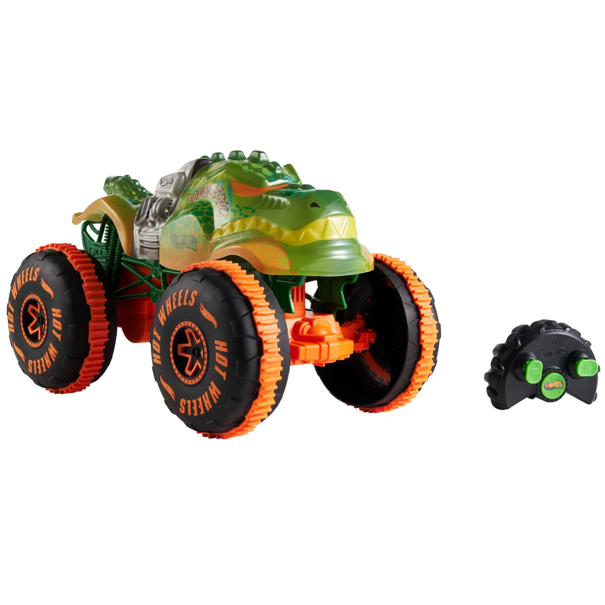 Hot Wheels Monster Trucks RC Rageasaur, Batteriebetriebener Spielzeugtruck Im Maßstab 1:15 Mit Fernbedienung - Image 2