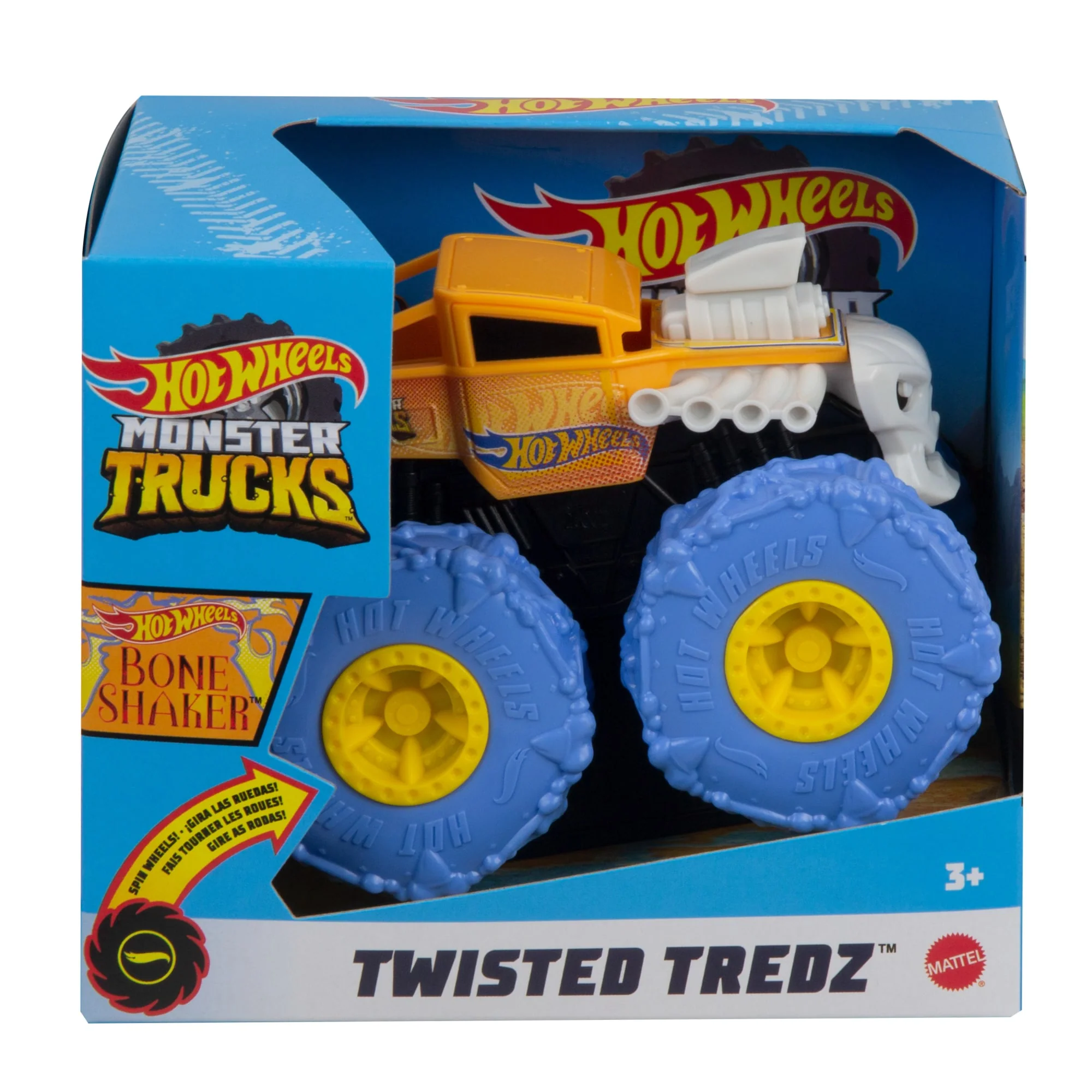 Οχήματα Hot Wheels Monster Trucks Rev Up, Φορτηγά Με Διάφορα Τέρατα Κλίμακας 1:43 - Image 6