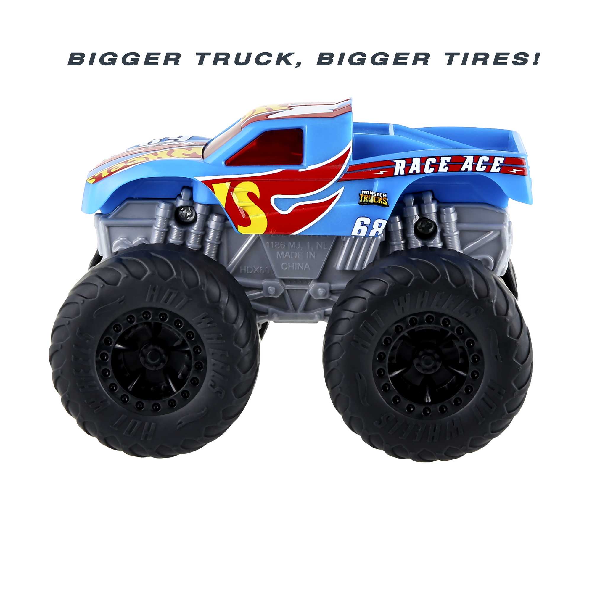 Hot Wheels Monster Trucks Roarin' Wreckers Race Ace - Image 5