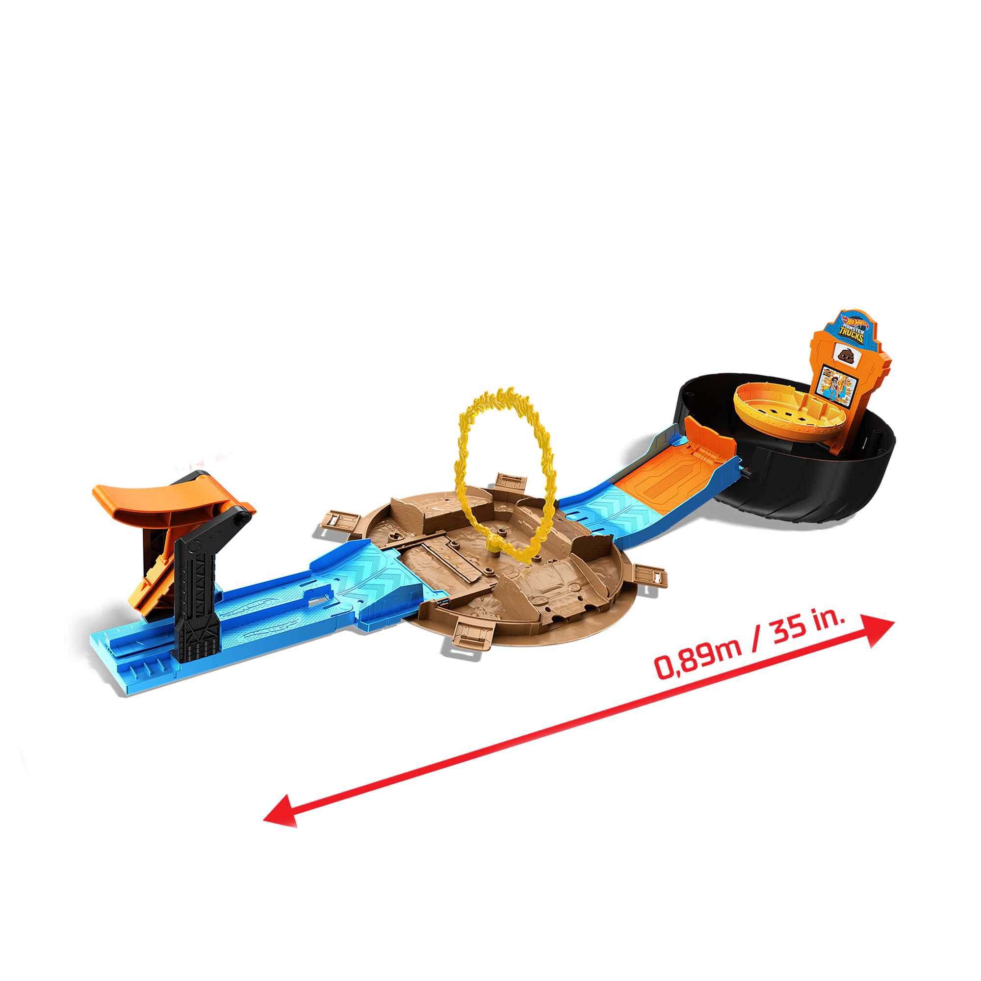 Hot Wheels Monster Trucks Rueda De Acrobacias - Image 5