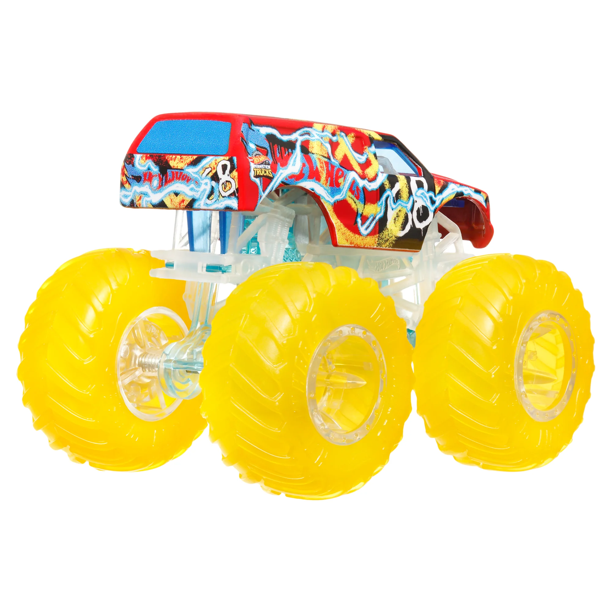 Camión De Juguete Metálico A Escala 1:64 De Power Smashers De Monster Trucks De Hot Wheels (Los Estilos Pueden Variar) - Image 5