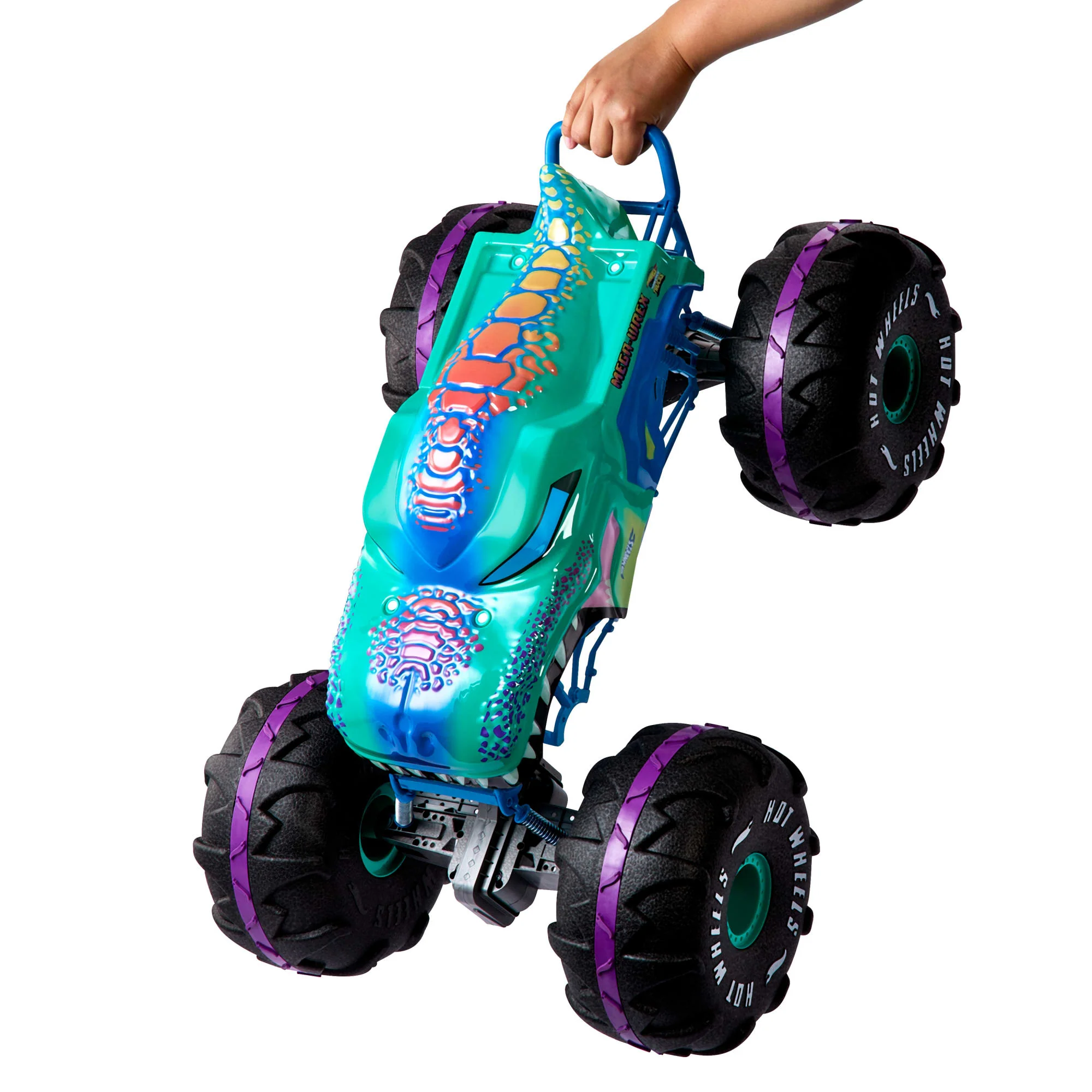 HOT WHEELS Monster Trucks XL 1:6 Scale MEGA-WREX RC Vehicle - Image 7