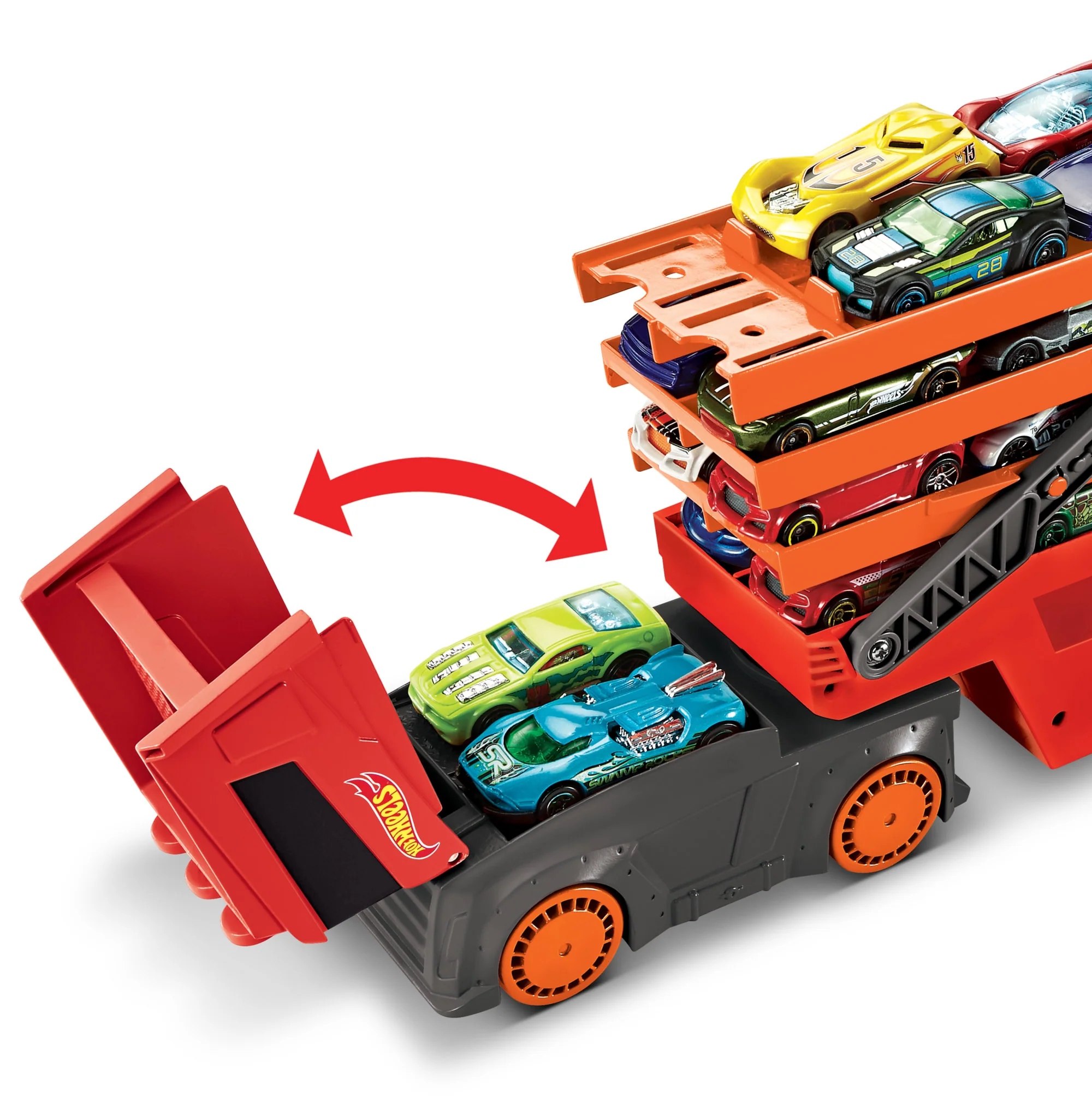 Hot Wheels Νταλίκα Με Αποθηκευτικό Χώρο Για 50 Αυτοκινητάκια Κλίμακας 1:64 Ηλικίες 3 Και Άνω - Image 3