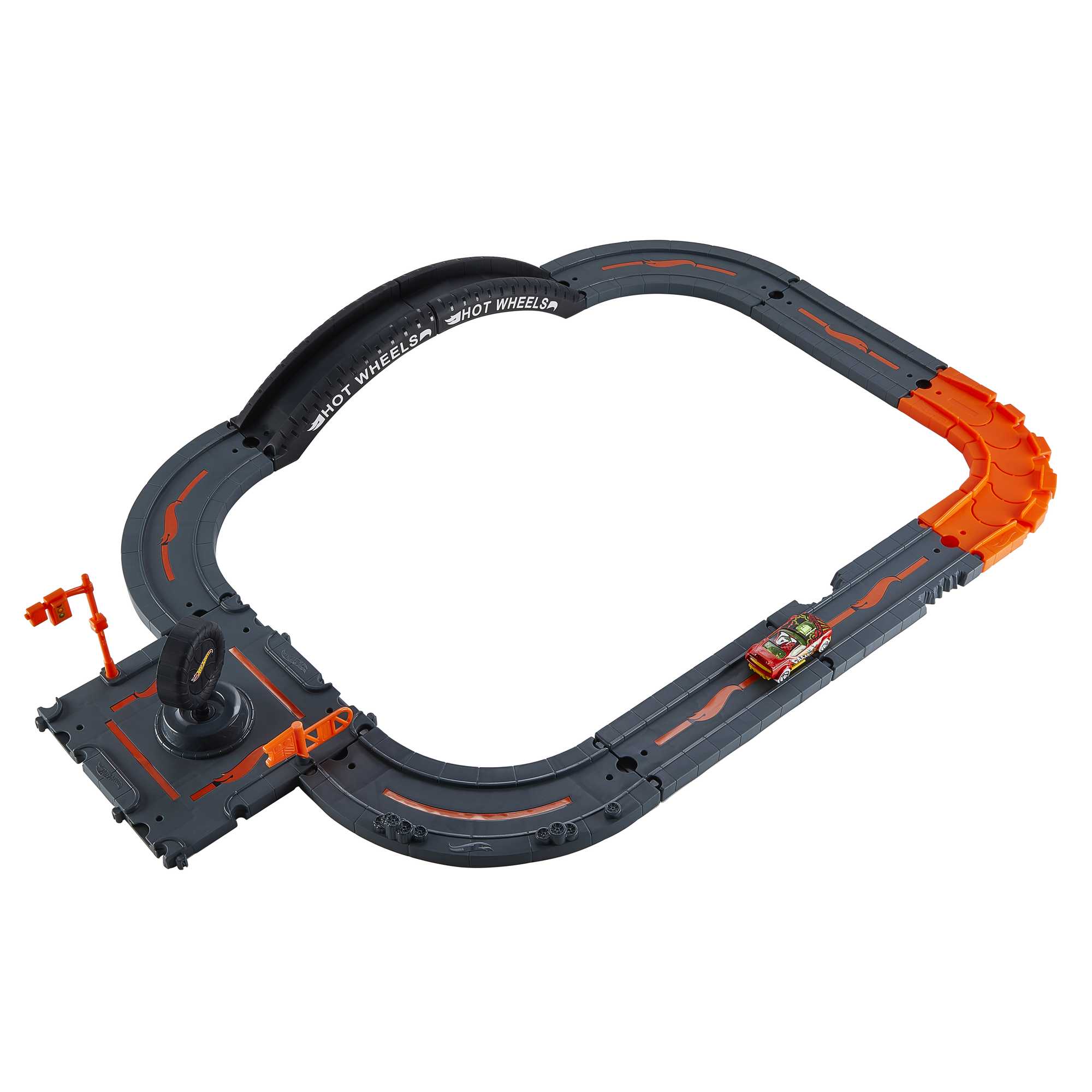 Hot Wheels City Πίστα Επέκτασης, Σετ 10 Τεμαχίων Με 1 Αυτοκίνητο, Δώρο Για Παιδιά 4 Ετών & Άνω - Image 3