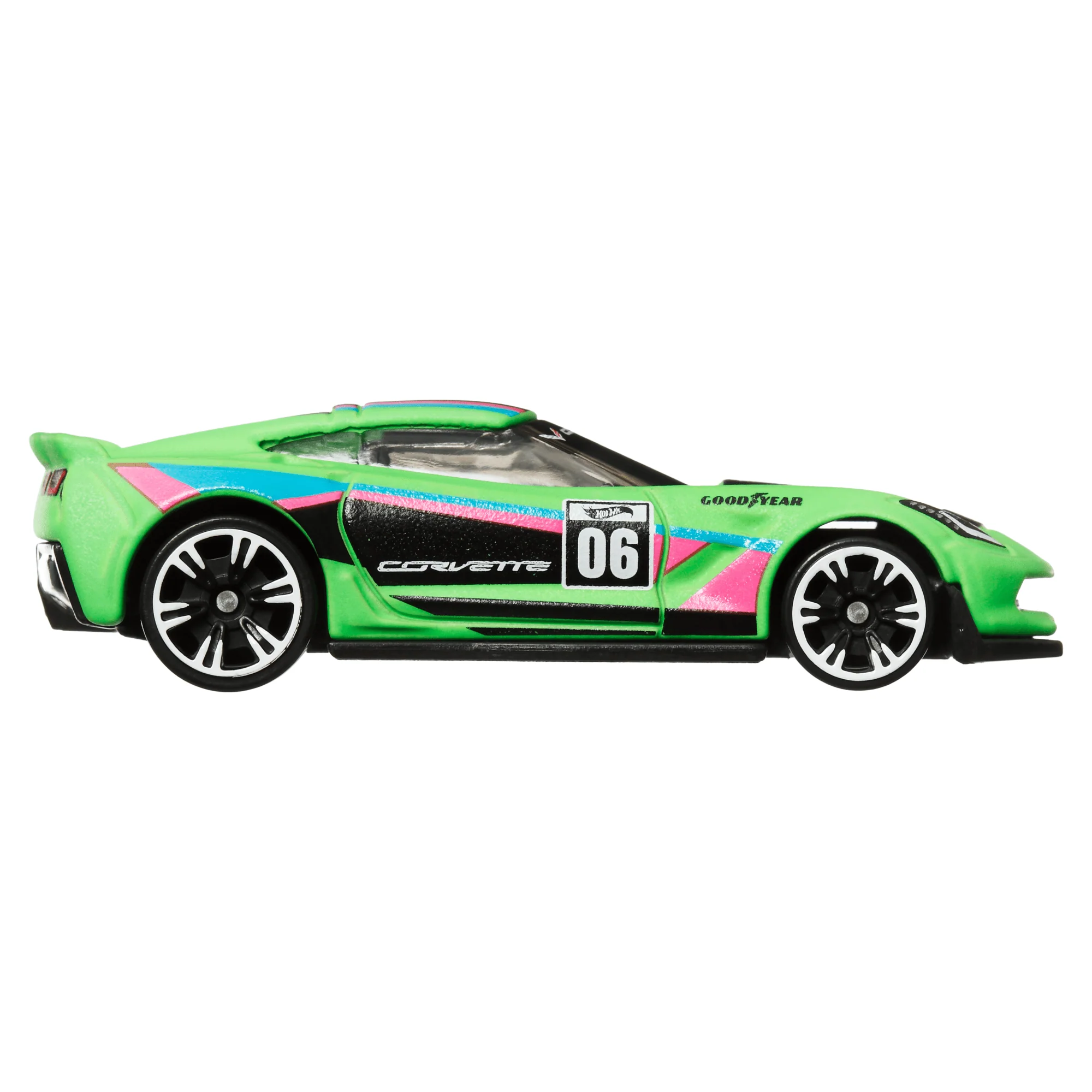 Αυτοκινητάκια Hot Wheels, Neon Speeders, 1 Μεταλλικό Αυτοκινητάκι Με Μοντέρνα Φωτεινά Σχέδια - Image 2
