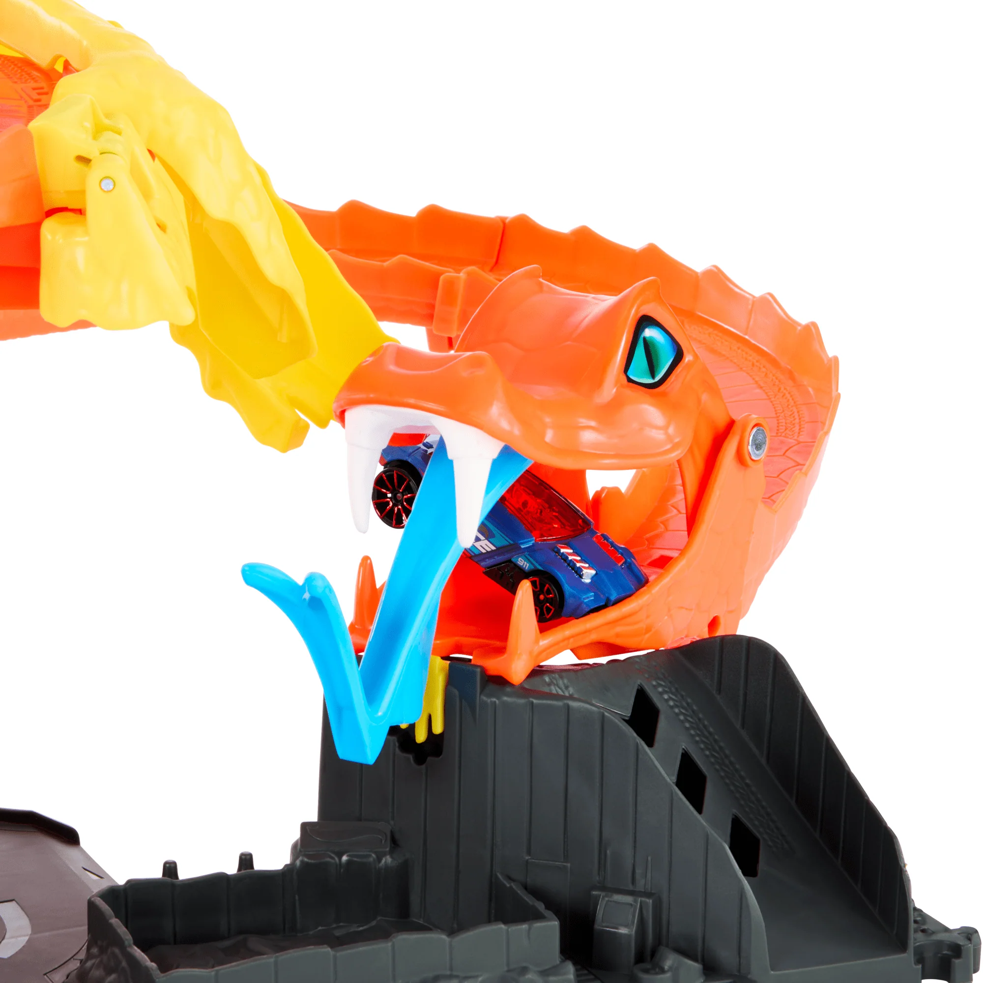 Hot Wheels Pizza Dükkanında Kobra Macerası Oyun Seti Ve 1:64 Ölçekli Oyuncak Araba - Image 4