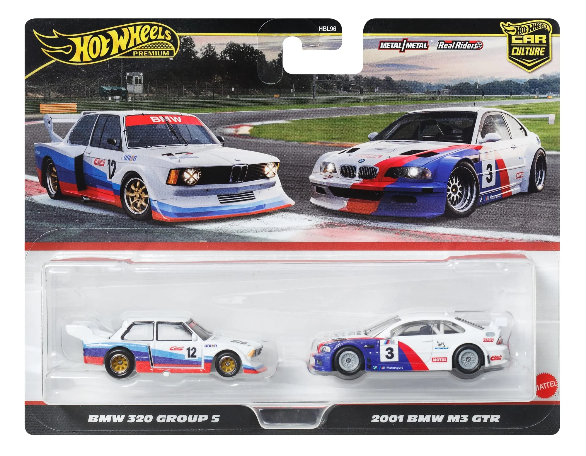 Hot Wheels Premium Car Culture Bmw Race Cars 2-Pack, 1:64 Scale Toy Cars For The Adult Collector - Image 6